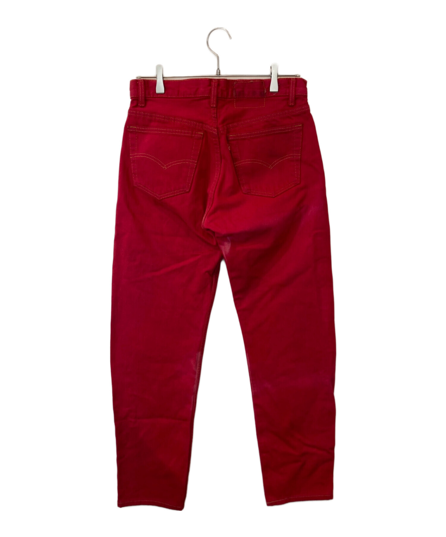 中古・古着通販】LEVI'S (リーバイス) 501カラーデニムパンツ レッド