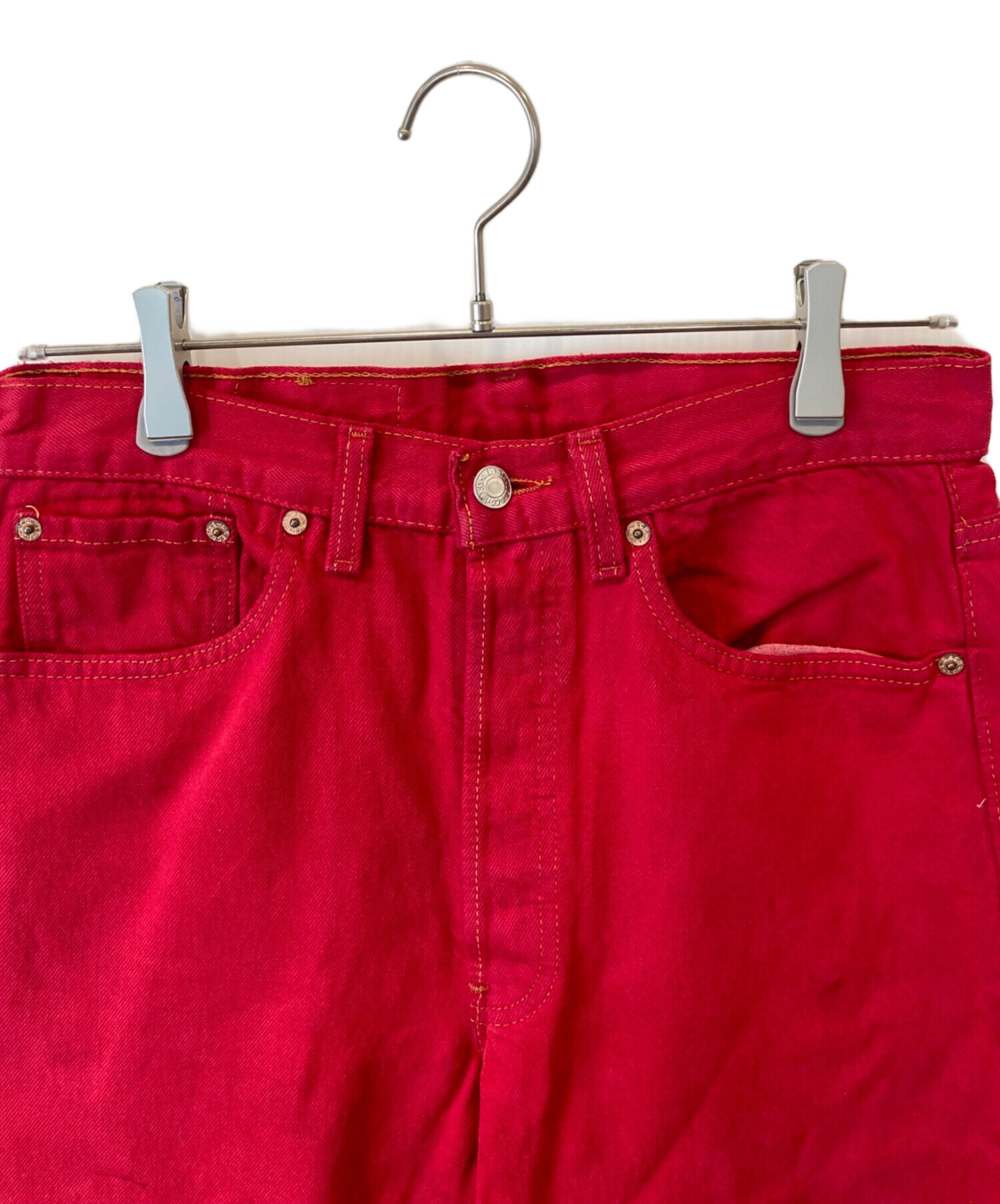 赤*ス様 Levi's 501xx デニムパンツ W30 L32 中古・古着通販】LEVI'S (リーバイス) 501カラーデニムパンツ レッド