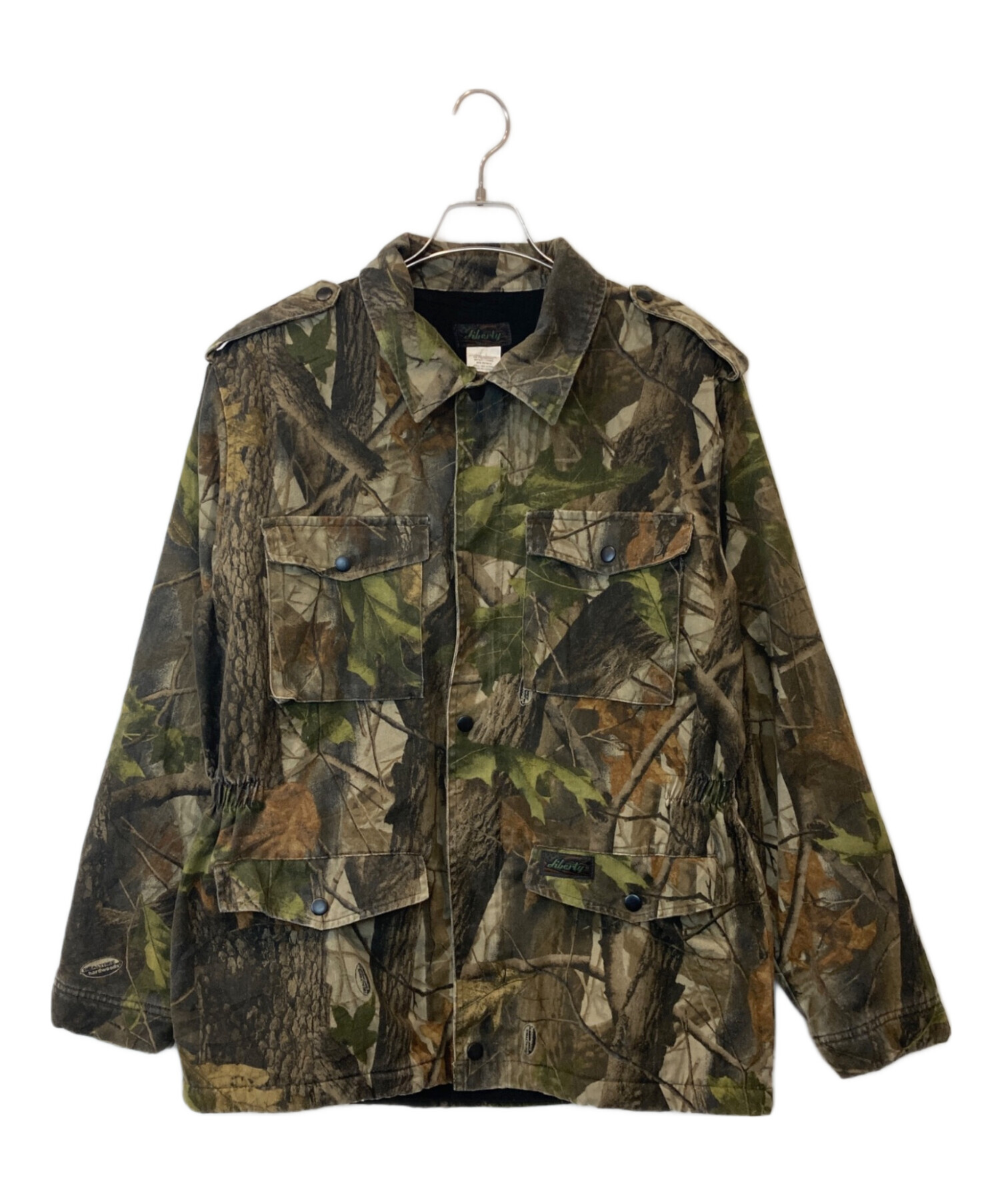 古着　LIBERTY リバリティージャケット 古着 90年代 リバティ LIBERTY 迷彩柄 リアルツリーカモ 中綿入り
