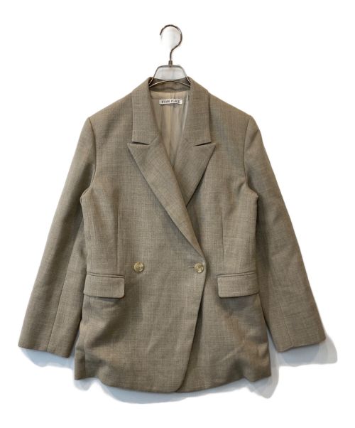 【未使用級】リアム プラージュ テーラードジャケット ウール　サイズ３６（M） R'IAM】 OXテーラードジャケット（テーラードジャケット
