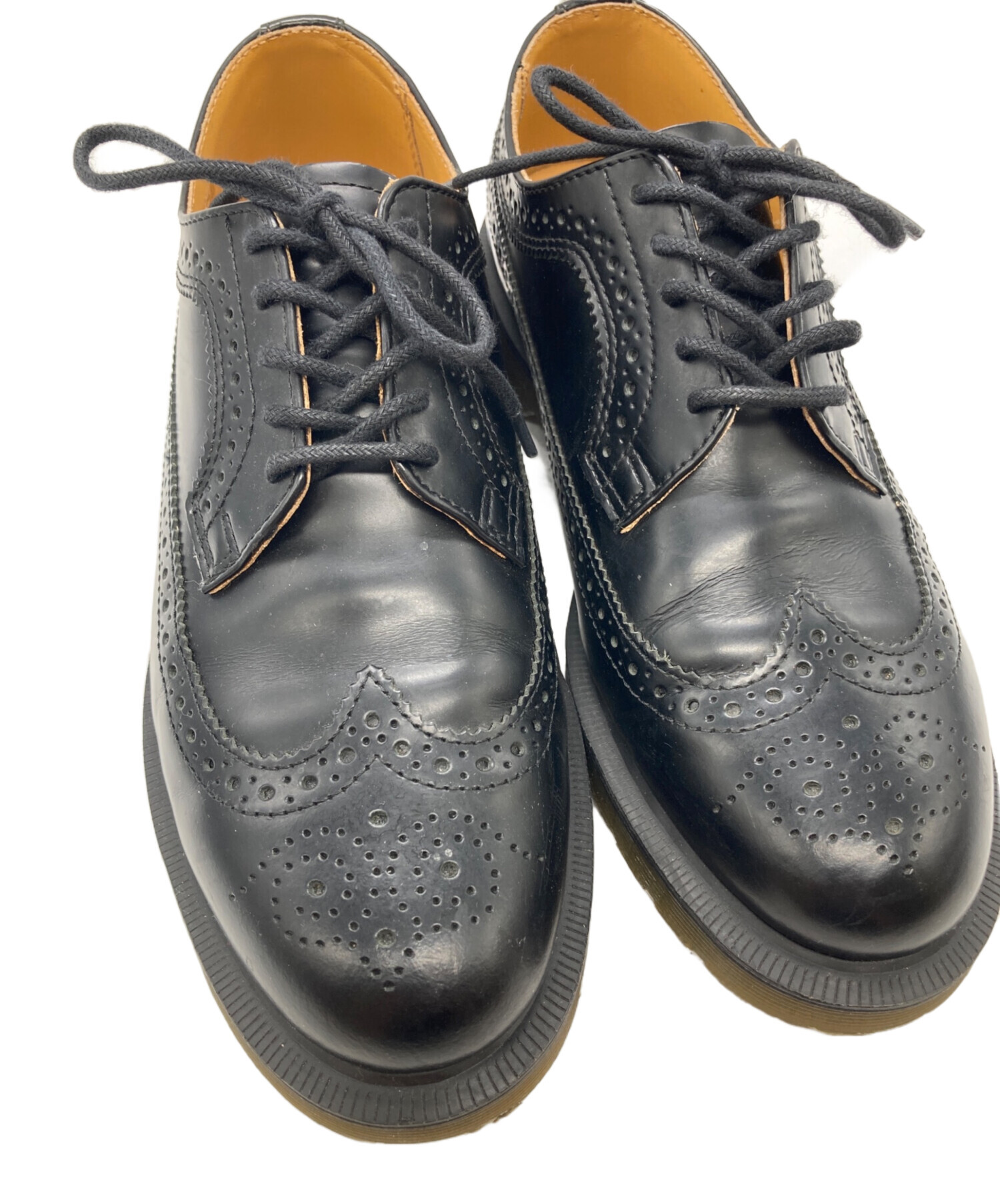 Dr Martens 3989 イエローステッチ ブローグ シューズ ドクター