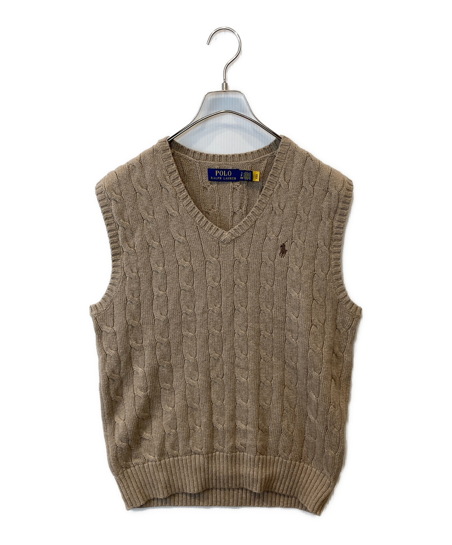 中古・古着通販】RALPH LAUREN (ラルフローレン) ニットベスト