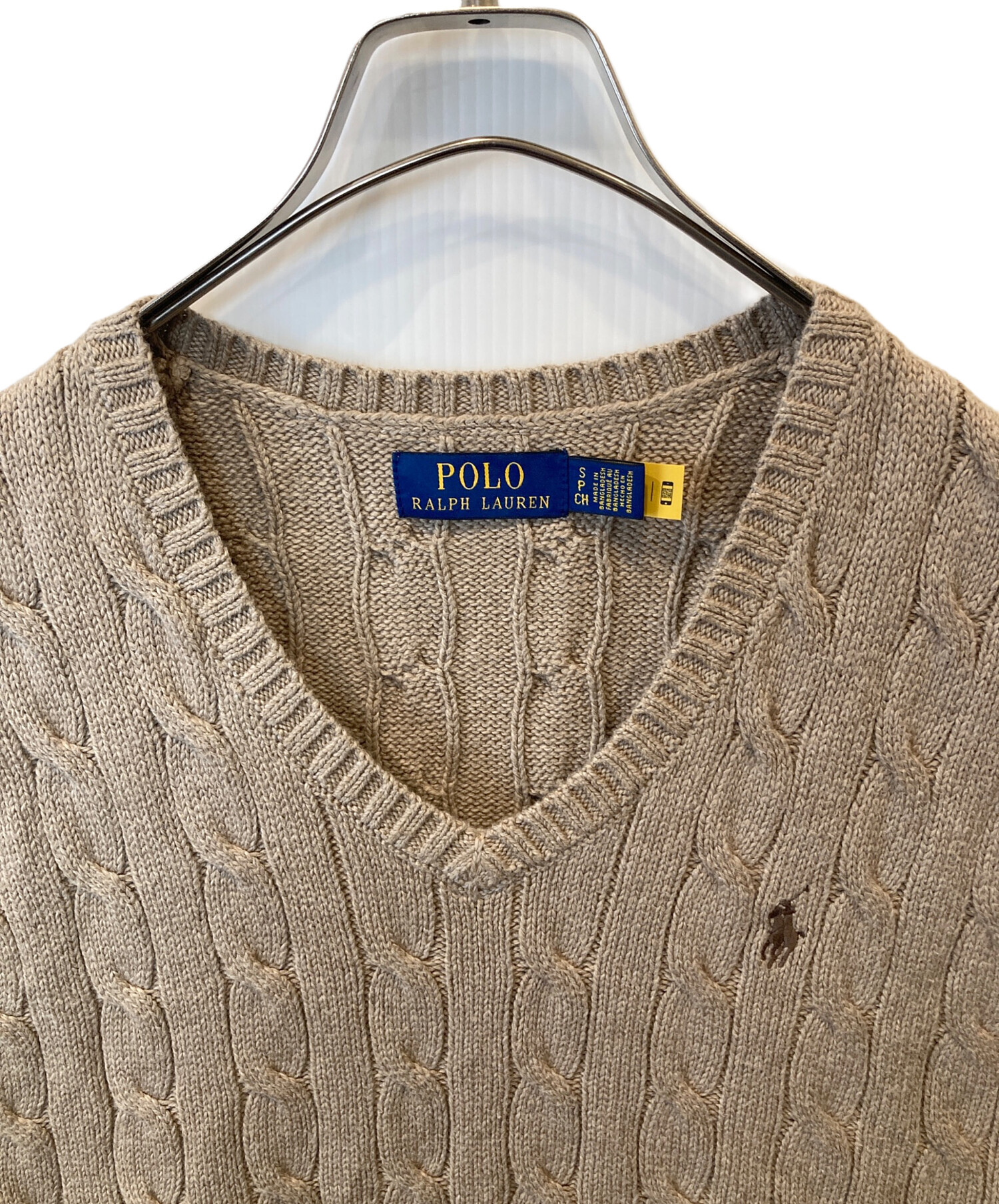 中古・古着通販】RALPH LAUREN (ラルフローレン) ニットベスト