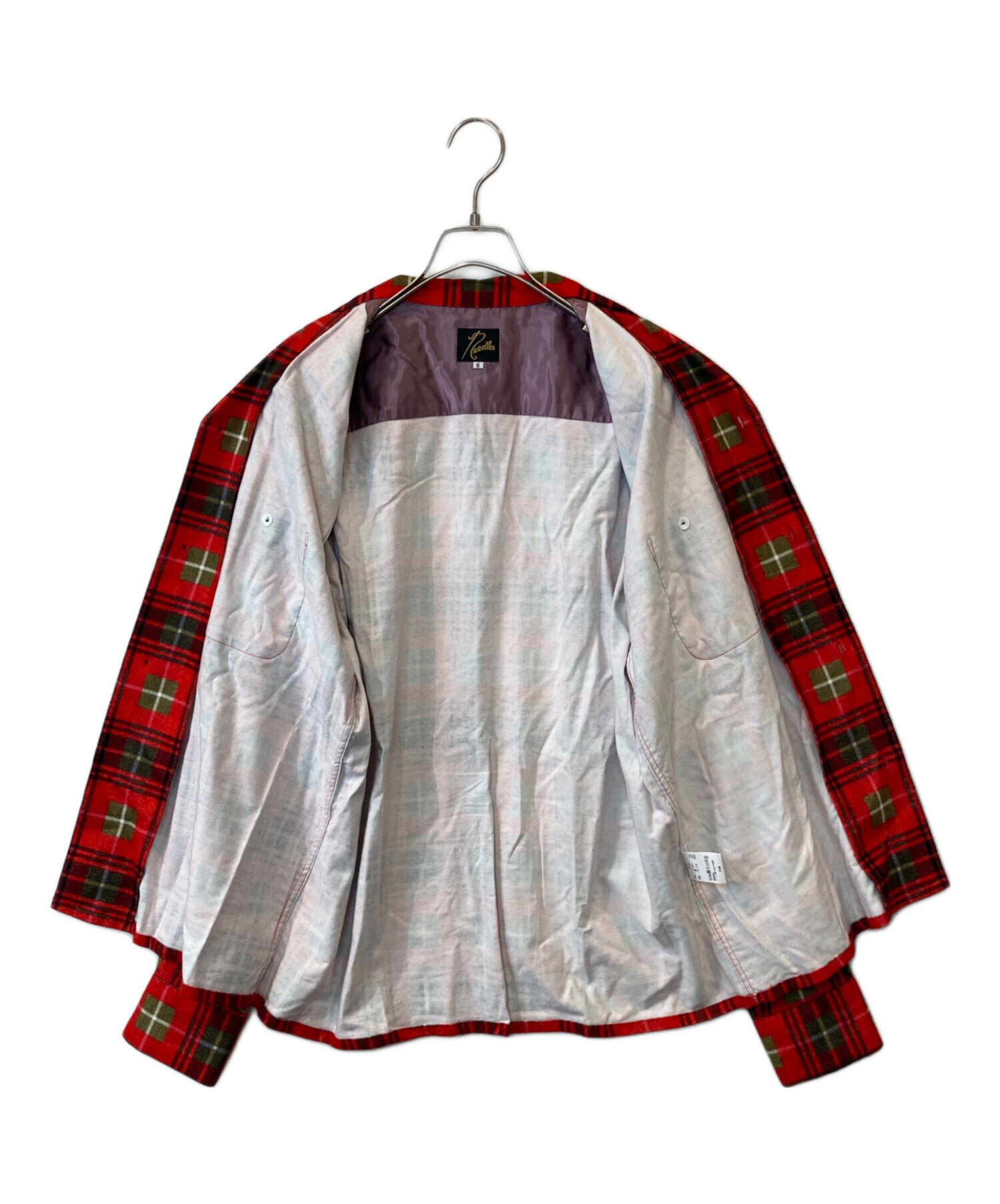 Needles チェックシャツ 中古・古着通販】Needles (ニードルズ) One-Up Shirt 長袖