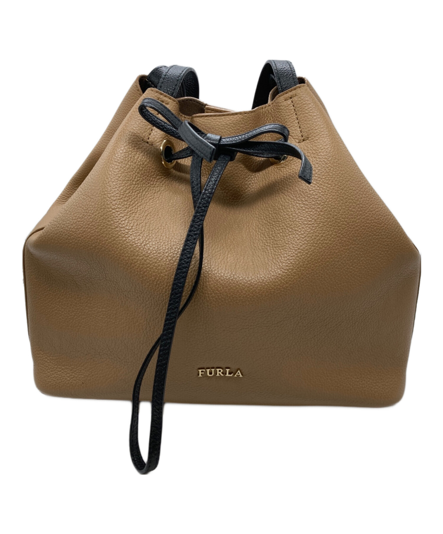 中古・古着通販】FURLA (フルラ) 2WAYバッグ ブラウン サイズ:不明 