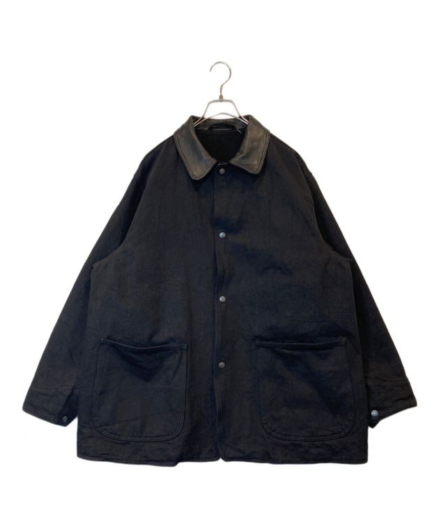 中古・古着通販】COMOLI (コモリ) デニム レザー ワーク