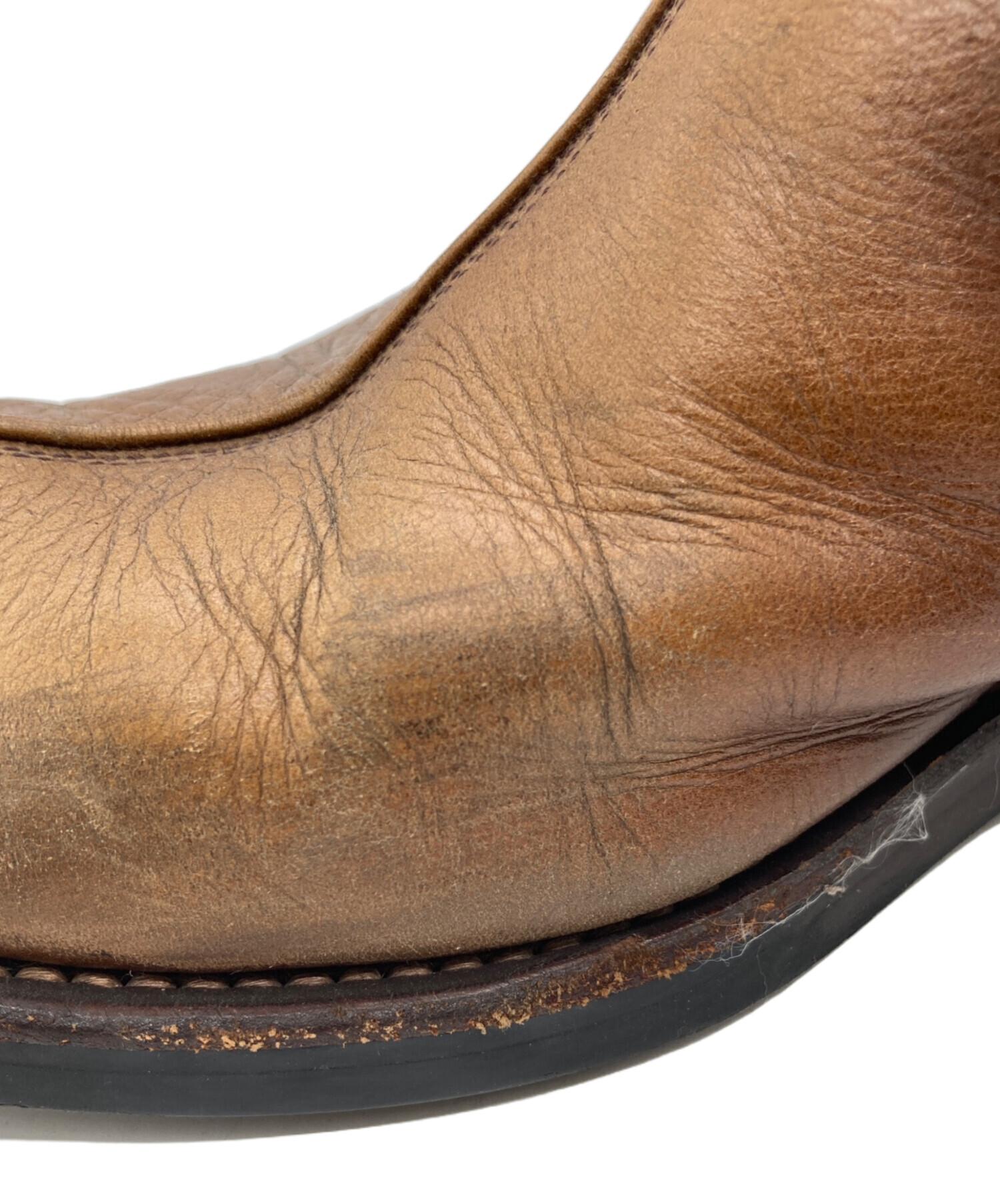 中古・古着通販】N.HOOLYWOOD (エヌ ハリウッド) レザーブーツ 3702