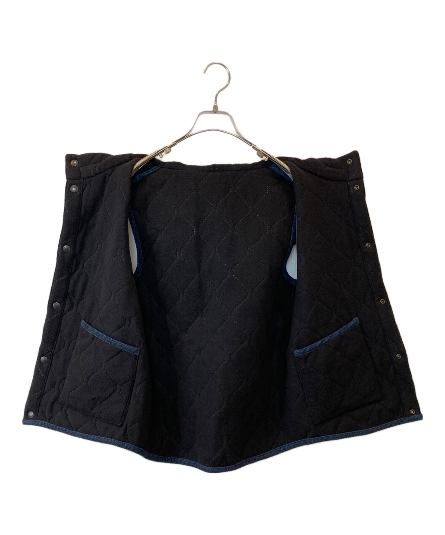 中古・古着通販】ARMEN (アーメン) NYLON QUILT REVERSIBLE HOODED