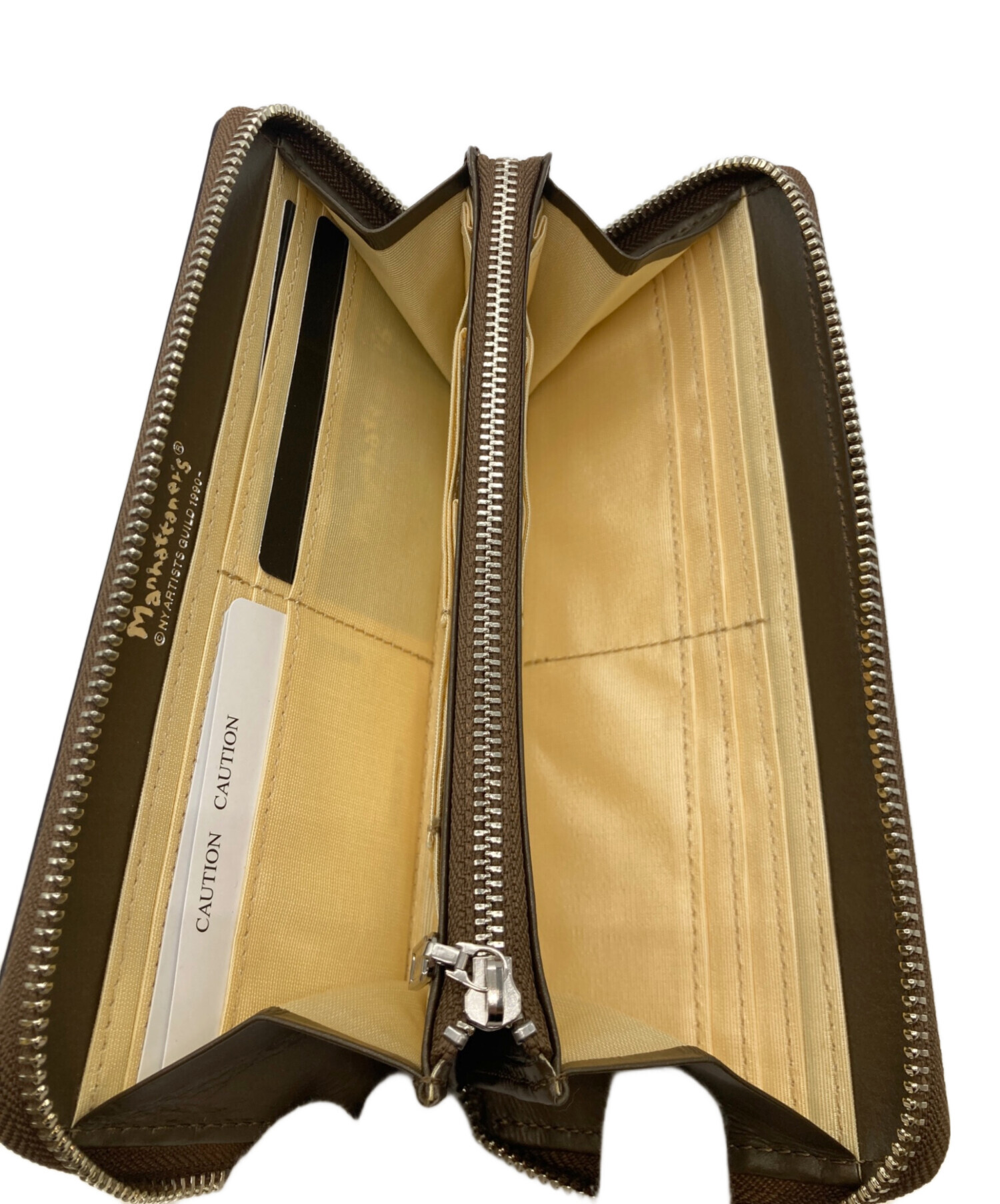 中古・古着通販】Manhattaner`s (マンハッタナーズ) 長財布 グリーン