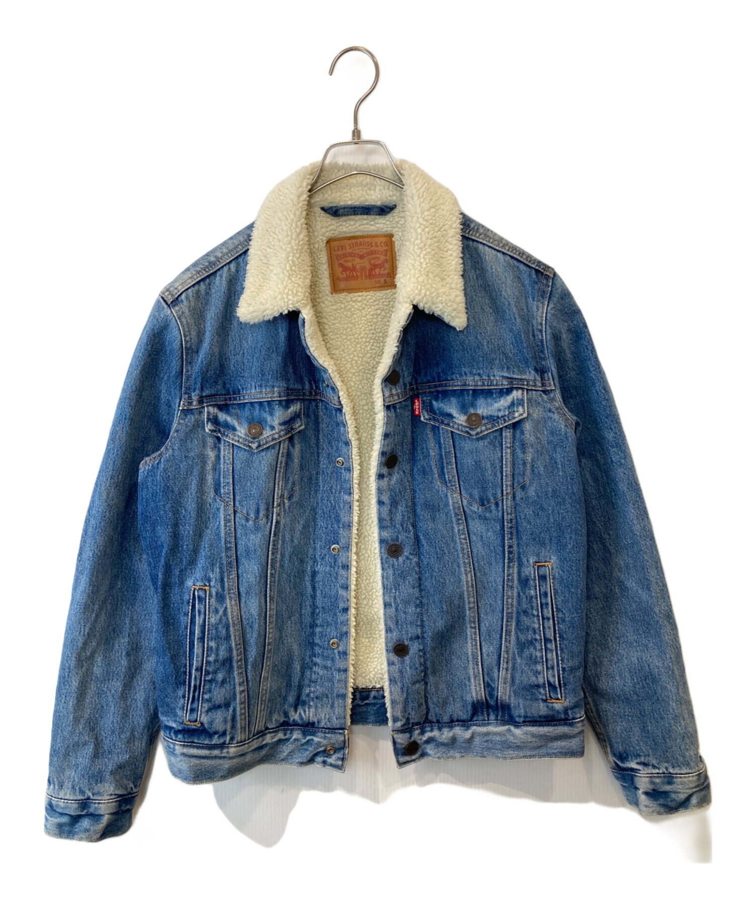 希少 Levi's シェルパ コートジャケット M 原宿テーラーカスタム 中古