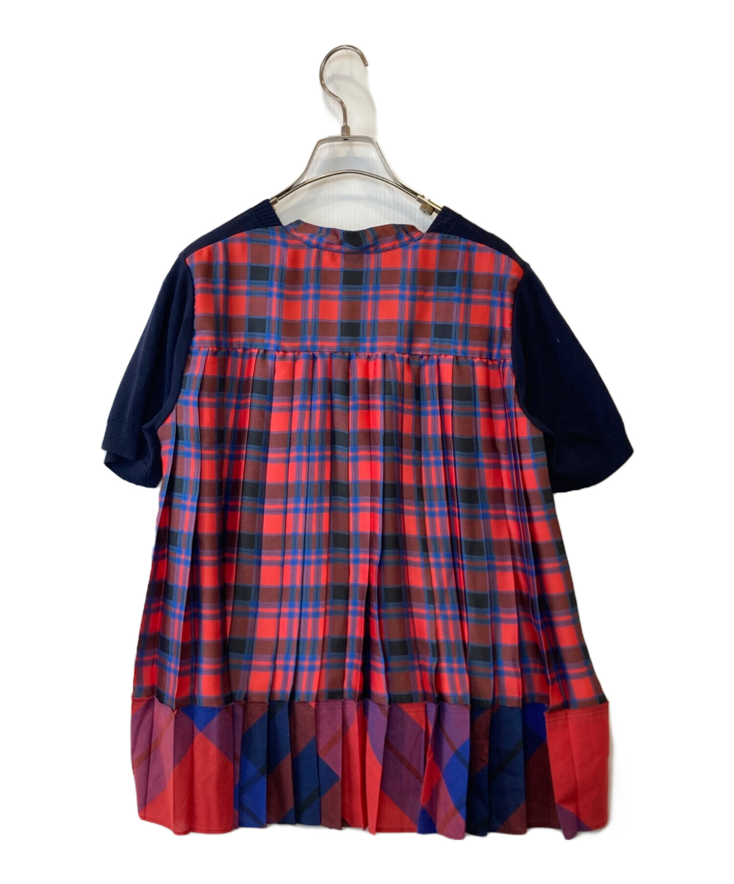 中古・古着通販】sacai (サカイ) バックプリーツ切り替えカットソー 18 