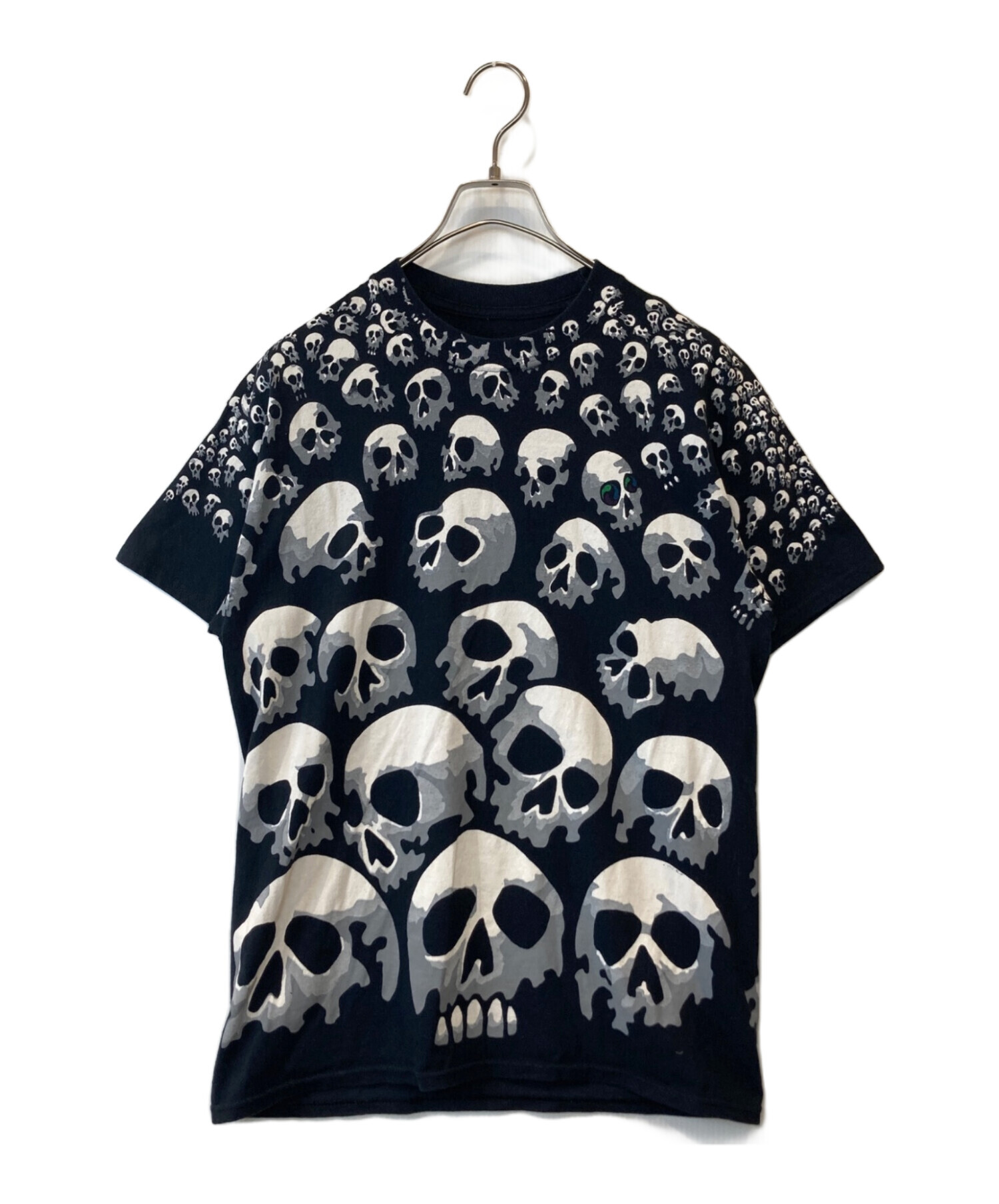 希少 LIQUID BLUE DARK FANTASY リキッドブルー Tシャツ LIQUID BLUE / リキッドブルー 'SKULL TEE' スカル フル