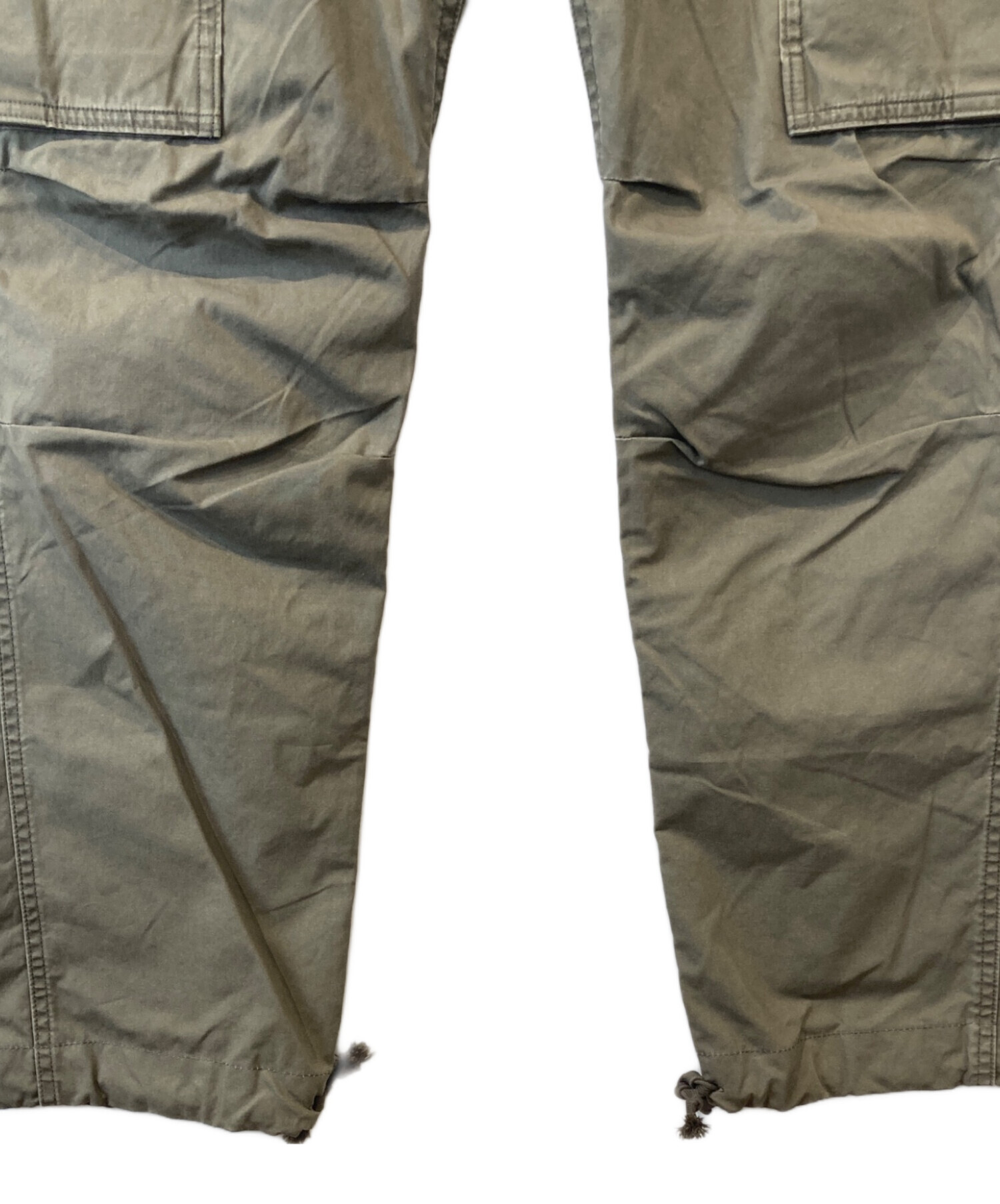 RRL カーゴパンツ　W30 L30 カーキ　ユーティリティトラウザー コットン サープラス カーゴ パンツ（カーゴパンツ）｜RRL