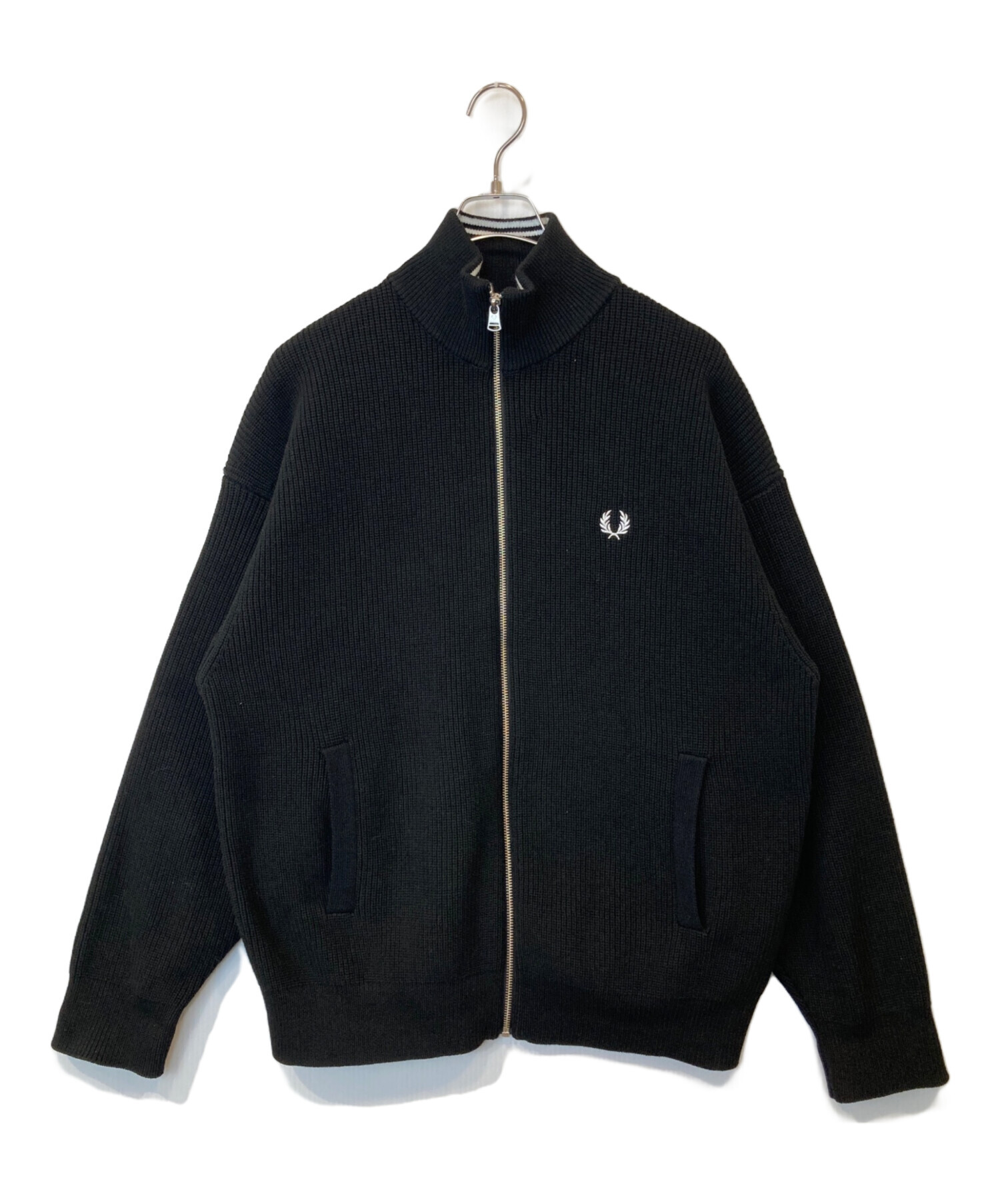 えり　Fred Perry ドライバーズニット FRED PERRY（フレッドペリー） カーディガン 「別注」FRED PERRY