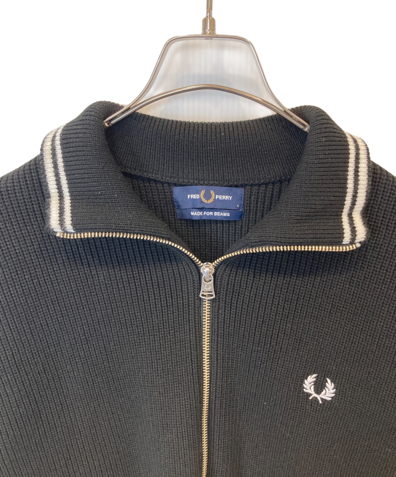 最安値‼︎ FRED PERRY ドライバーズニット 別注】FRED PERRY / ドライバーズ ニット（ニット/セーター）｜FRED