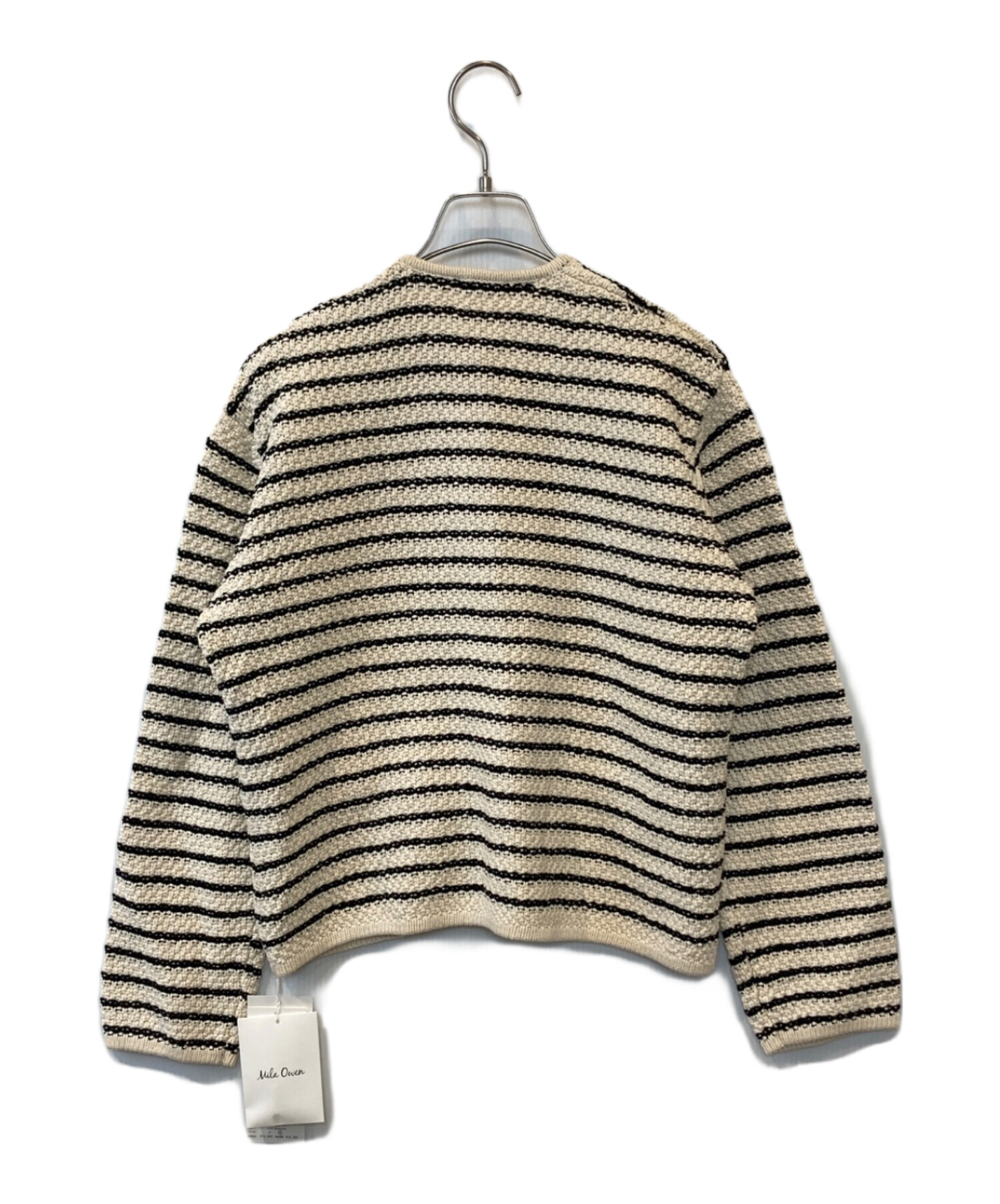 中古・古着通販】Mila Owen (ミラオーウェン) 金釦ショート丈ニット