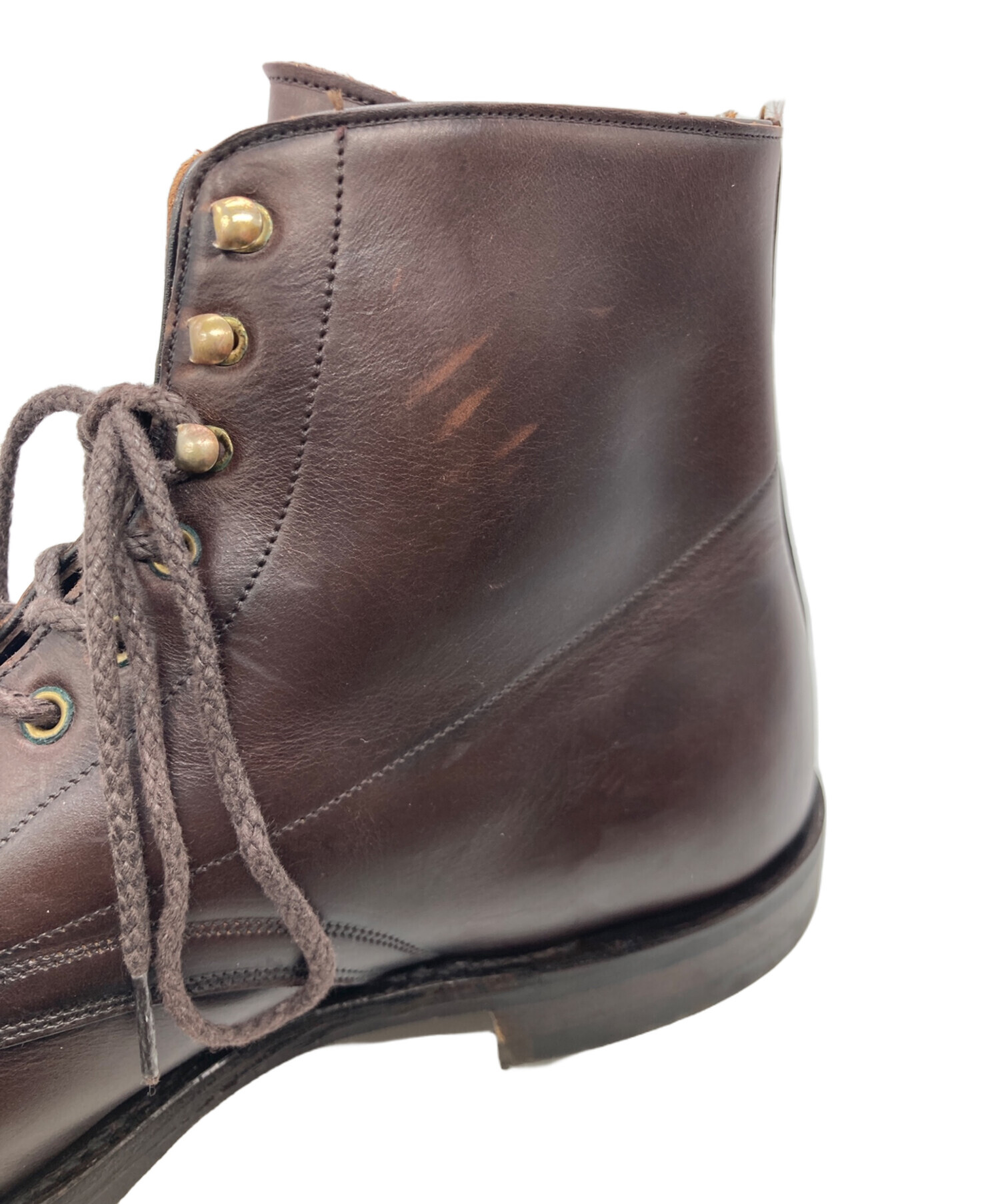 中古・古着通販】RRL (ダブルアールエル) Livingstone レザーブーツ