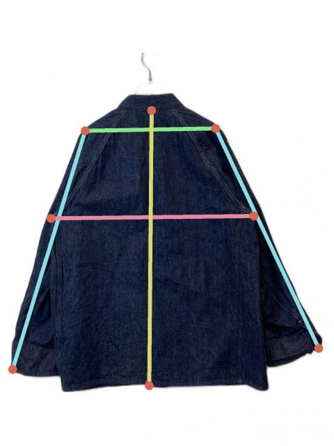 T*2様 COMOLI コモリ T01-01004 デニムワークジャケット 1 中古・古着通販】COMOLI (コモリ) デニム ワークジャケットT01-01004