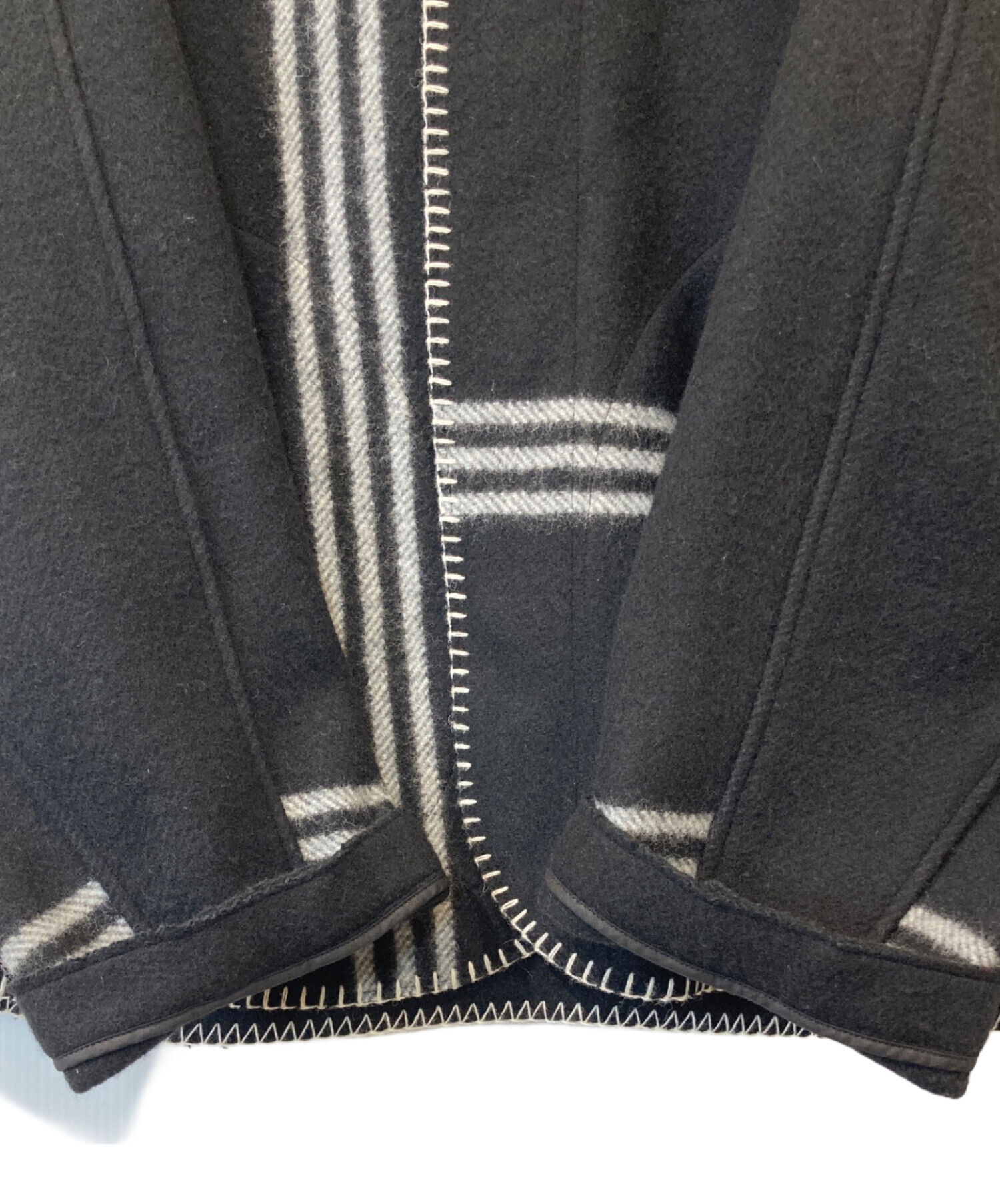 中古・古着通販】3MAN (スリーマン) ブランケットジャケット ブラック