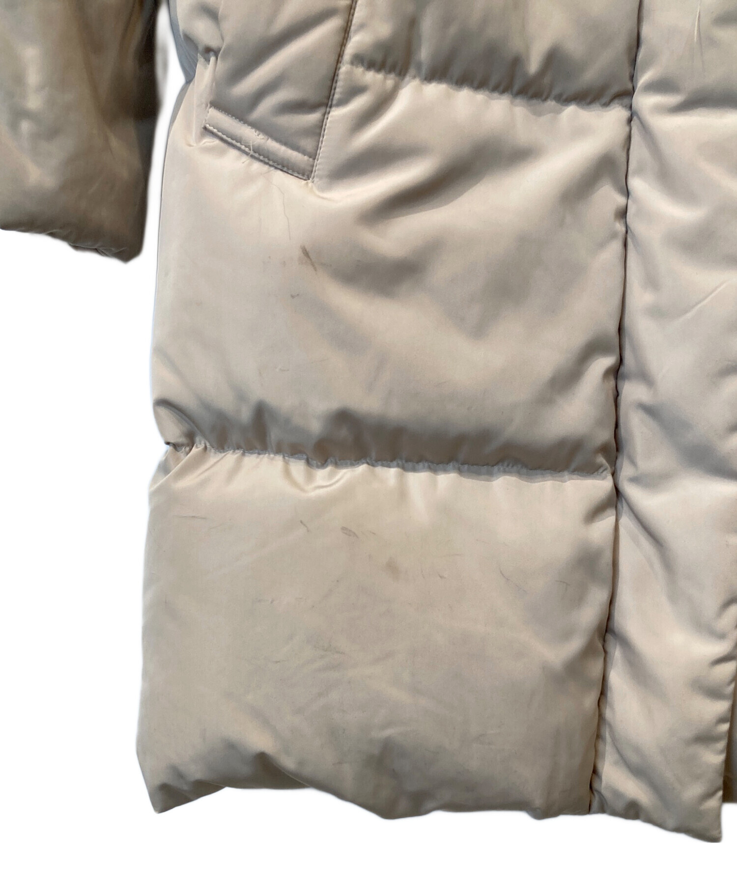 極美品✨ MACKINTOSH LONDON ロングダウンコート ベージュ 40 フーデッドロングダウンコート(コート)｜MACKINTOSH PHILOSOPHY