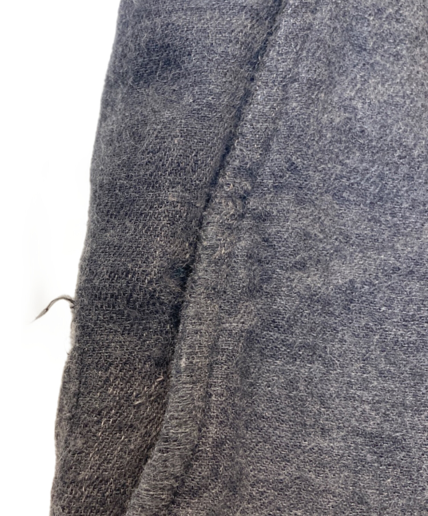 中古・古着通販】COMOLI (コモリ) ウールリネン2タックパンツ 15F