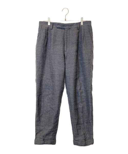 中古・古着通販】COMOLI (コモリ) ウールリネン2タックパンツ 15F