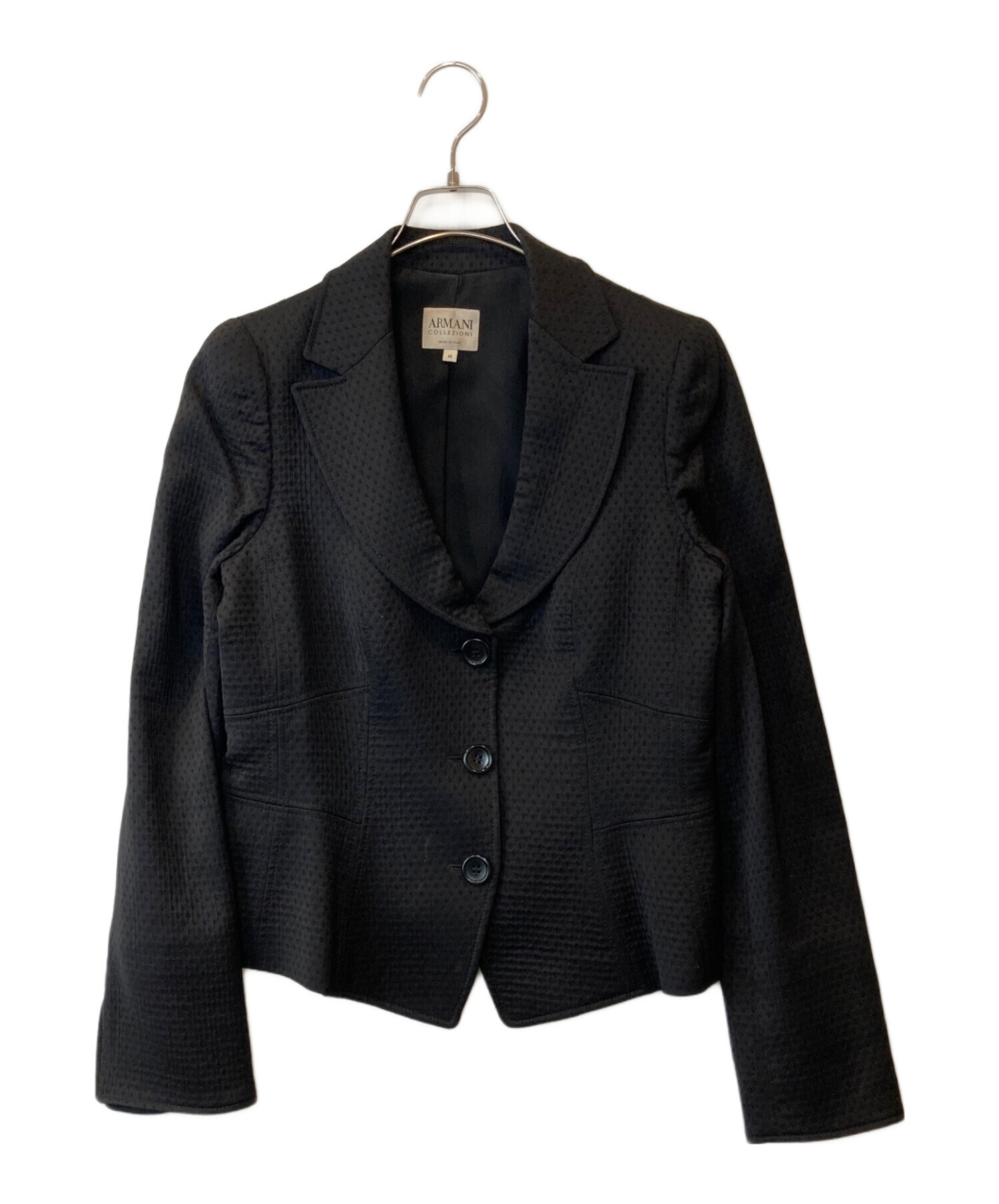 ARMANI COLLEZIONI ツイード ジャケット42 【m-6】 COLLEZIONI ARMANI COLLEZIONI ツイード ジャケット42 【m-6】 COLLEZIONI