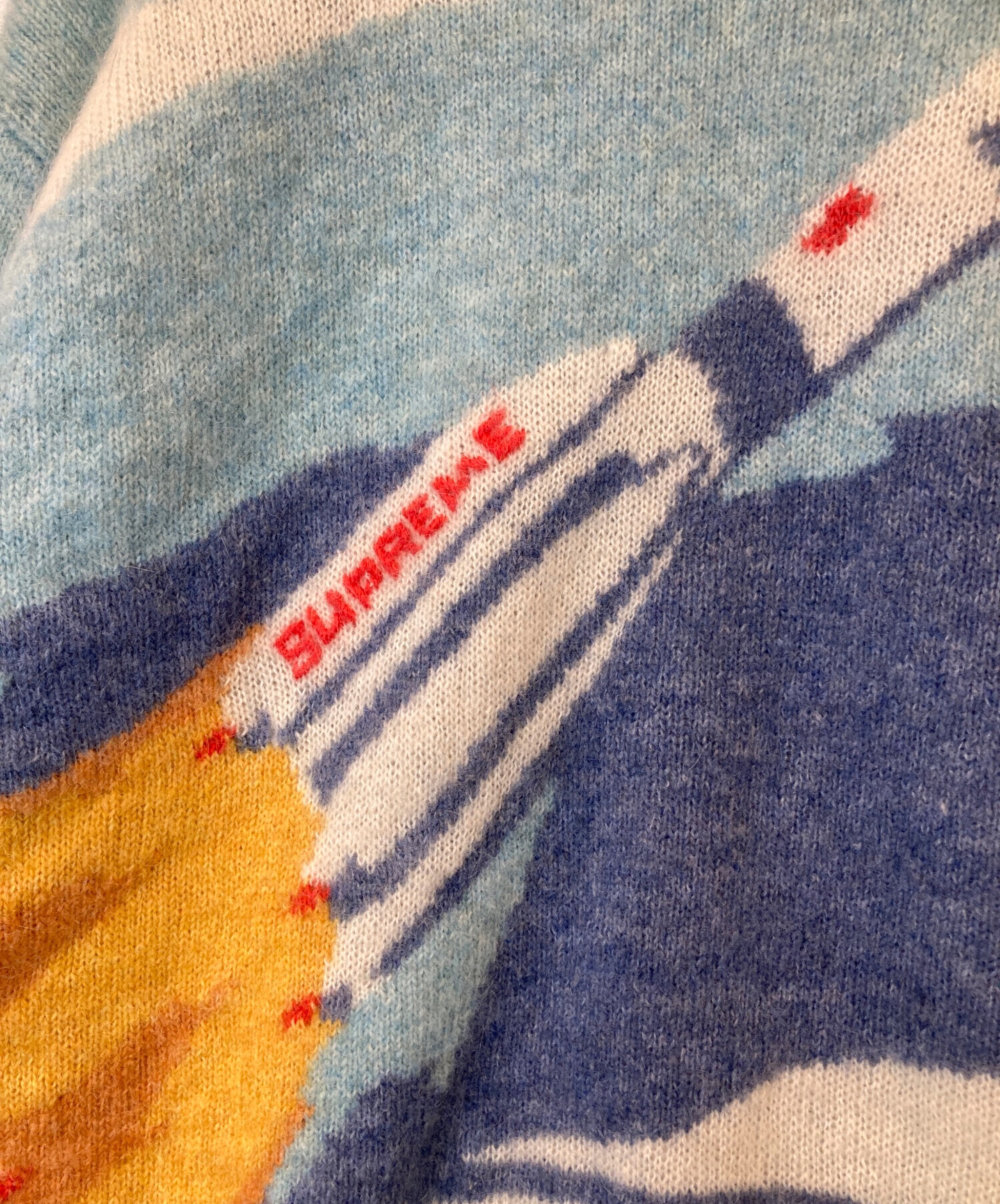 中古・古着通販】Supreme (シュプリーム) 22AW Rocket Sweater ブルー 