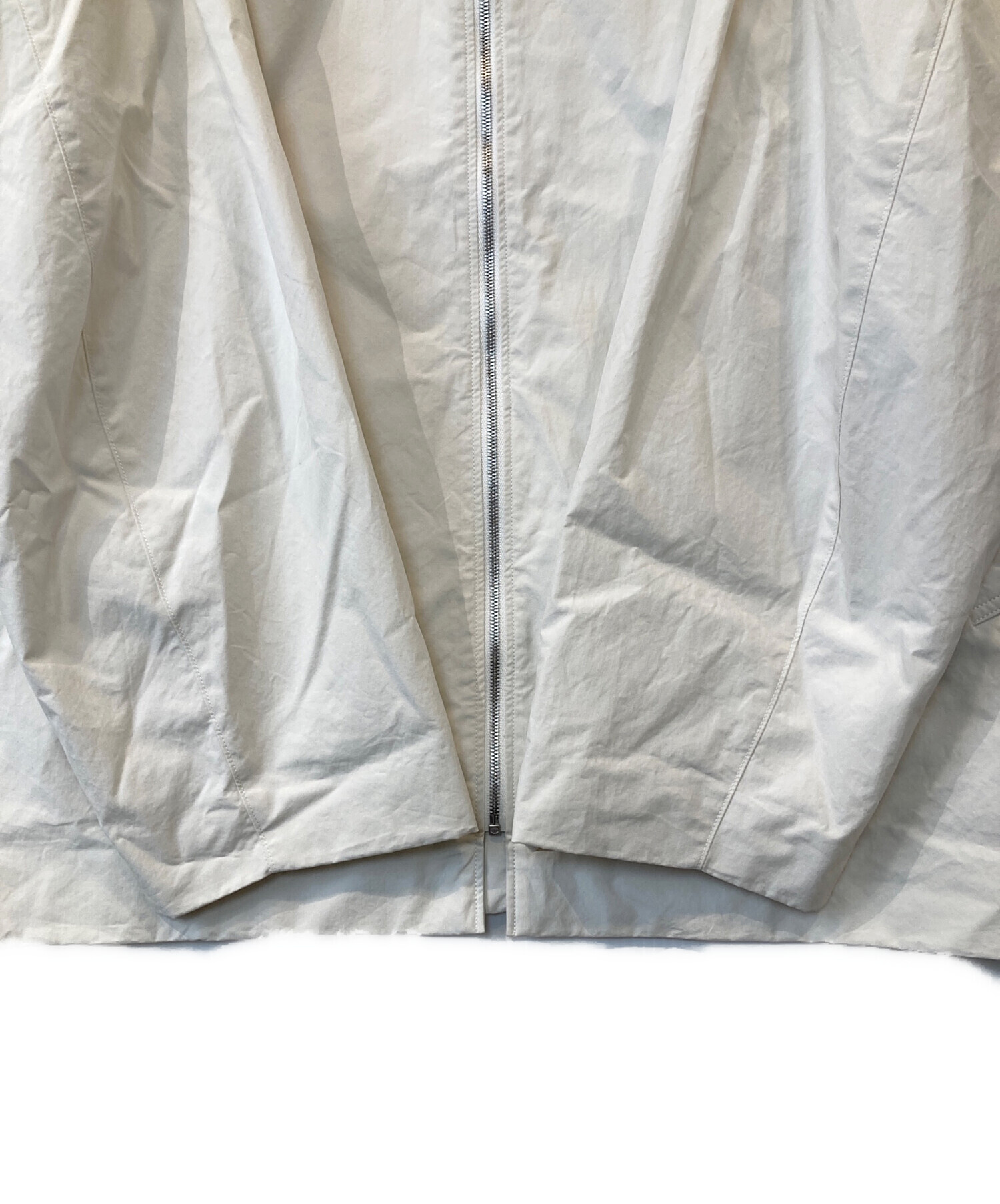 中古・古着通販】ATON (エイトン) NIDOM WEATHER ZIP-UP JACKET ジップ