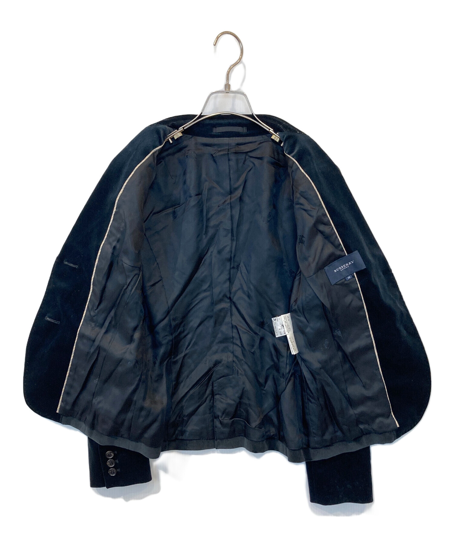 中古・古着通販】BURBERRY LONDON (バーバリーロンドン) 2Bベロア 