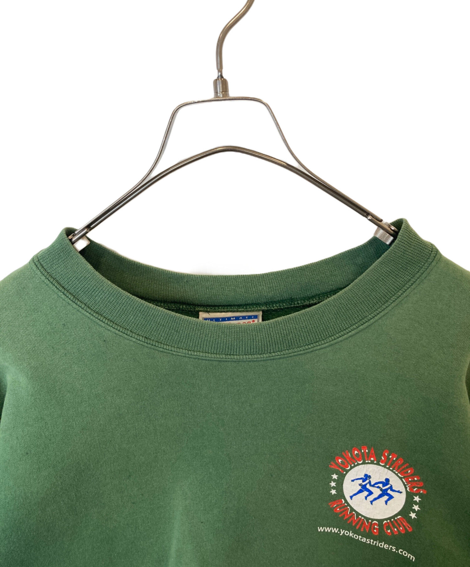 中古・古着通販】Hanes (ヘインズ) クルーネックスウェット グリーン