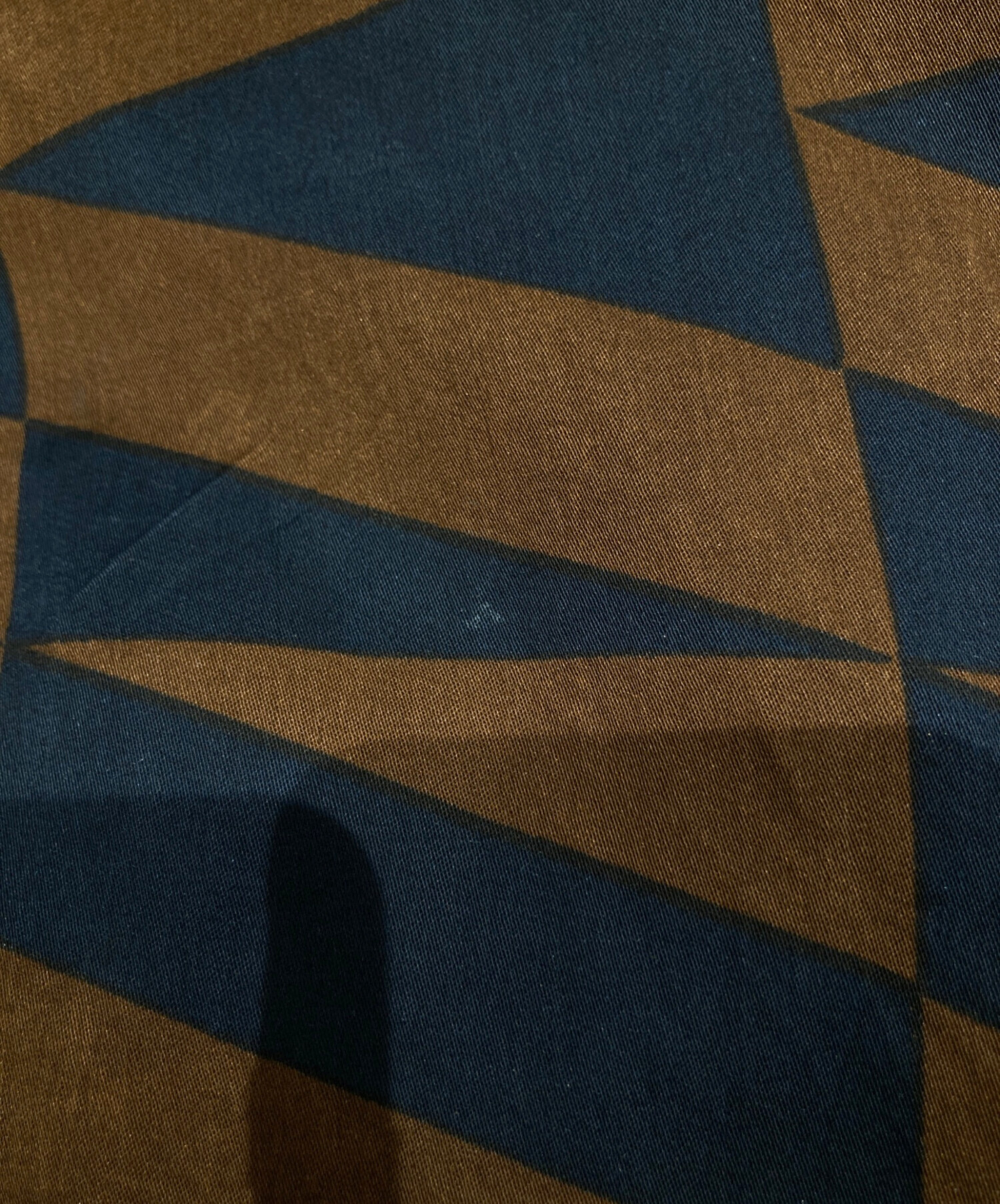 中古・古着通販】anuke (アンヌーク) Geometric Satin Shirts 62410411