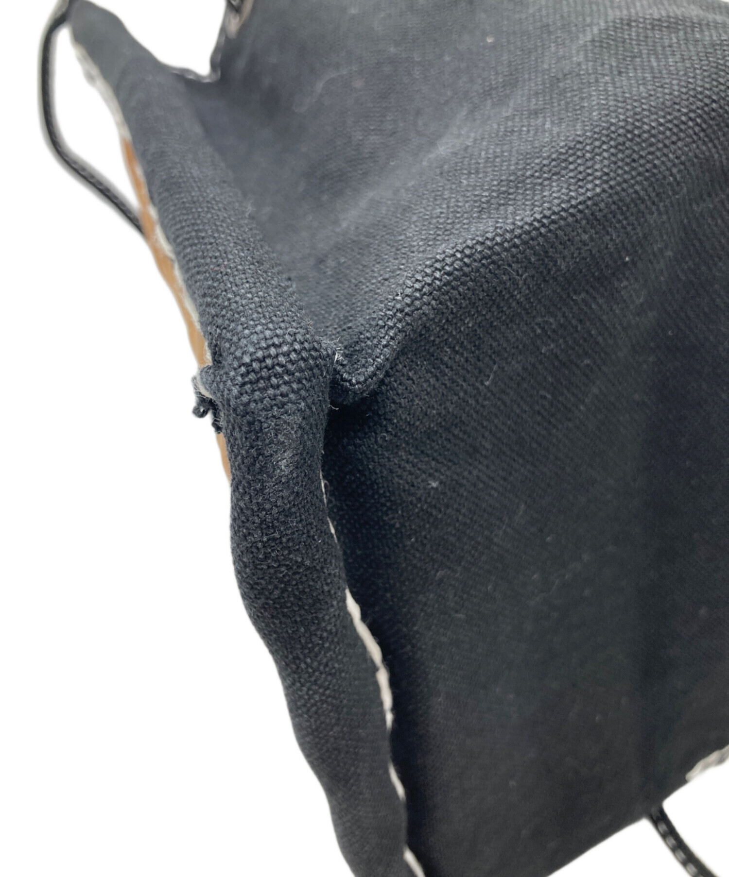 中古・古着通販】ebagos (エバゴス) KAGOBUKURO キャンバス切替カゴ