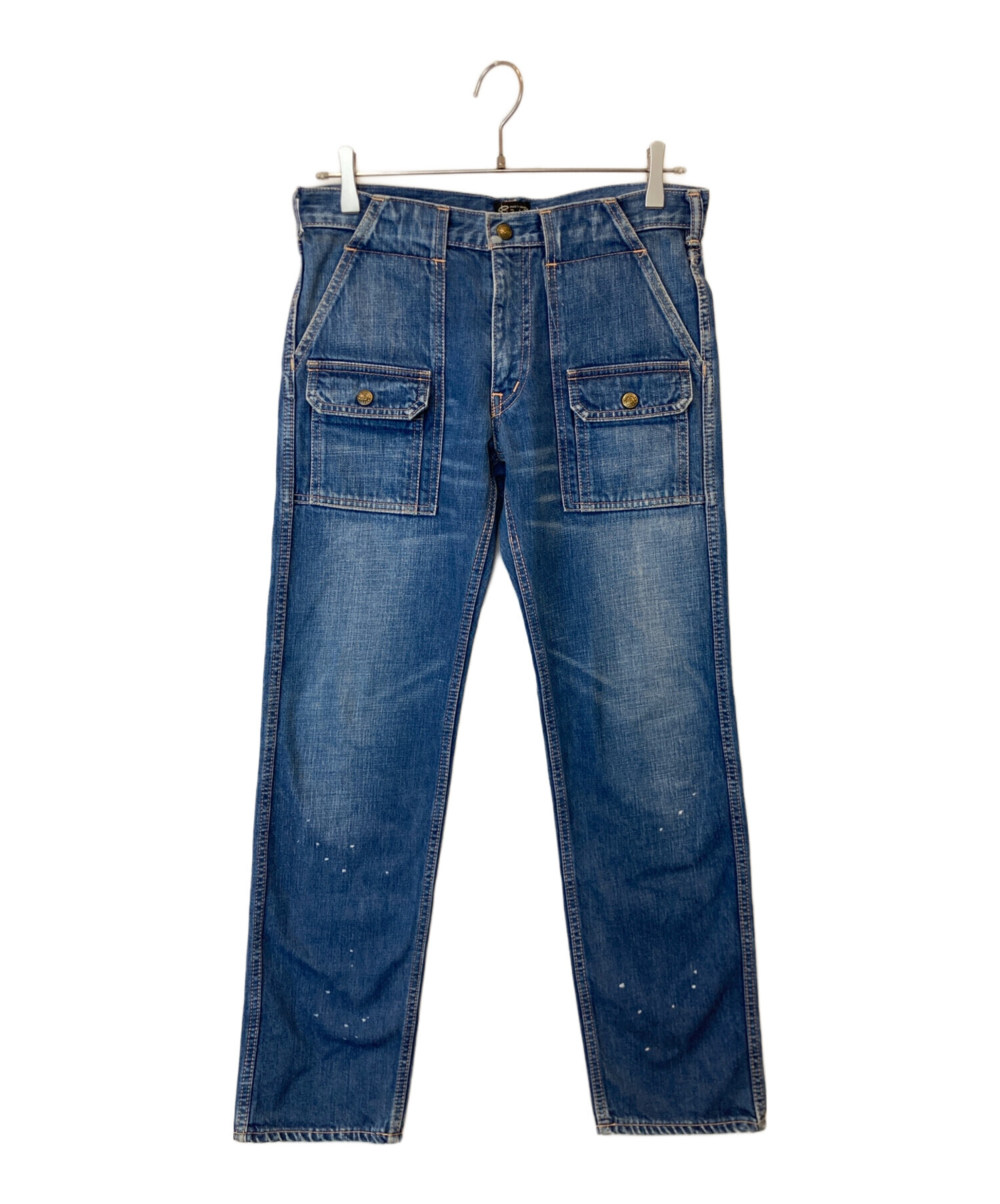 中古・古着通販】R.J.B (アールジェイビー) デニムパンツ インディゴ 
