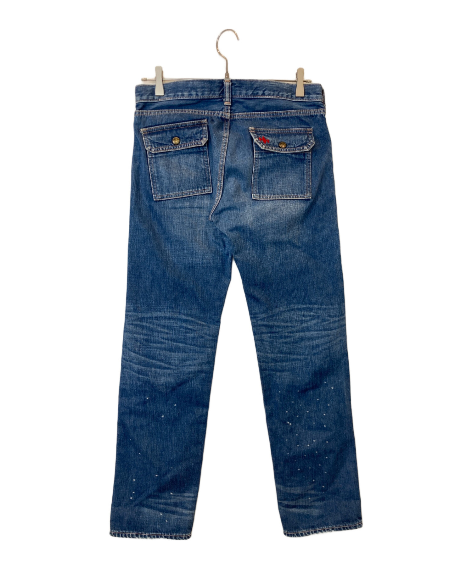 中古・古着通販】R.J.B (アールジェイビー) デニムパンツ インディゴ 