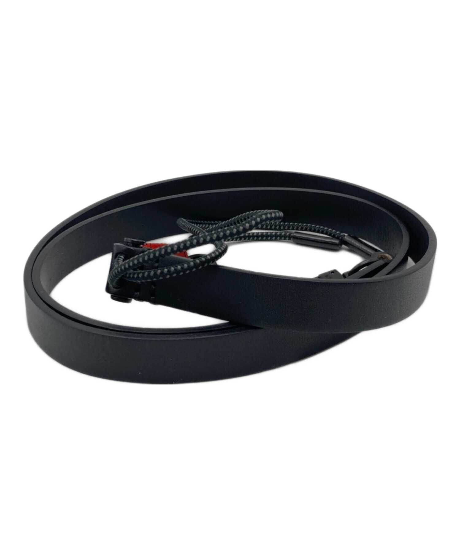 中古・古着通販】topologie (トポロジー) Leather Strap ブラック