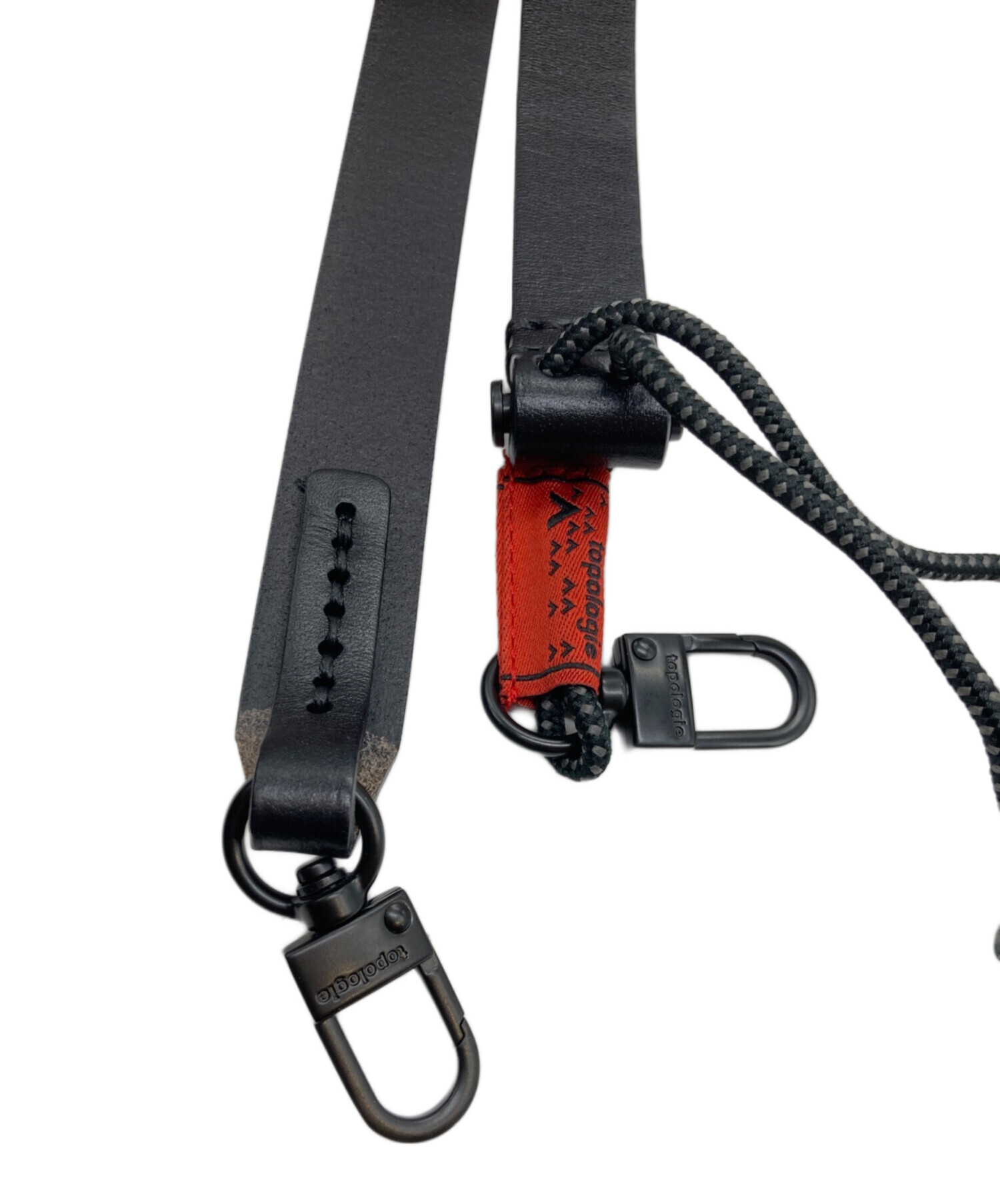 中古・古着通販】topologie (トポロジー) Leather Strap ブラック