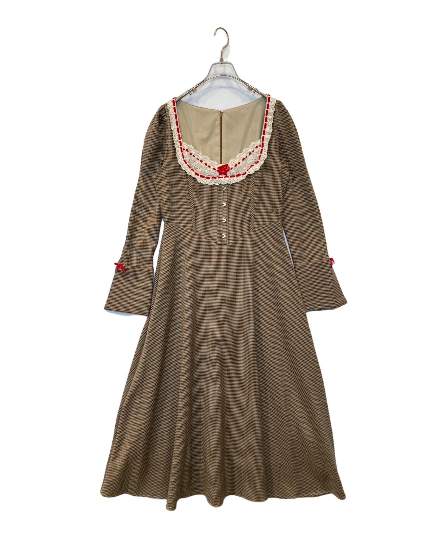 中古・古着通販】LACEMADE (レースメイド) 「公爵の荘園」千鳥格子