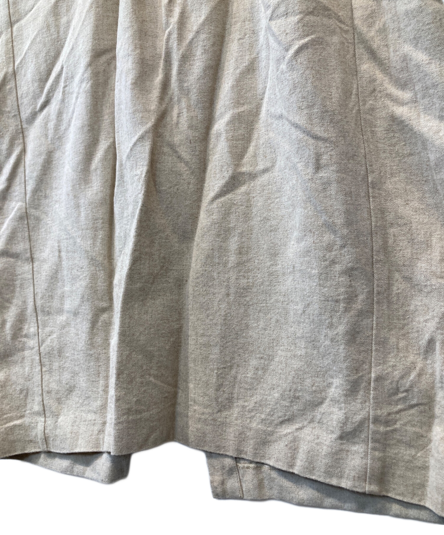 中古・古着通販】KAGURE (カグレ) リネンレーヨンスキッパーワンピース 