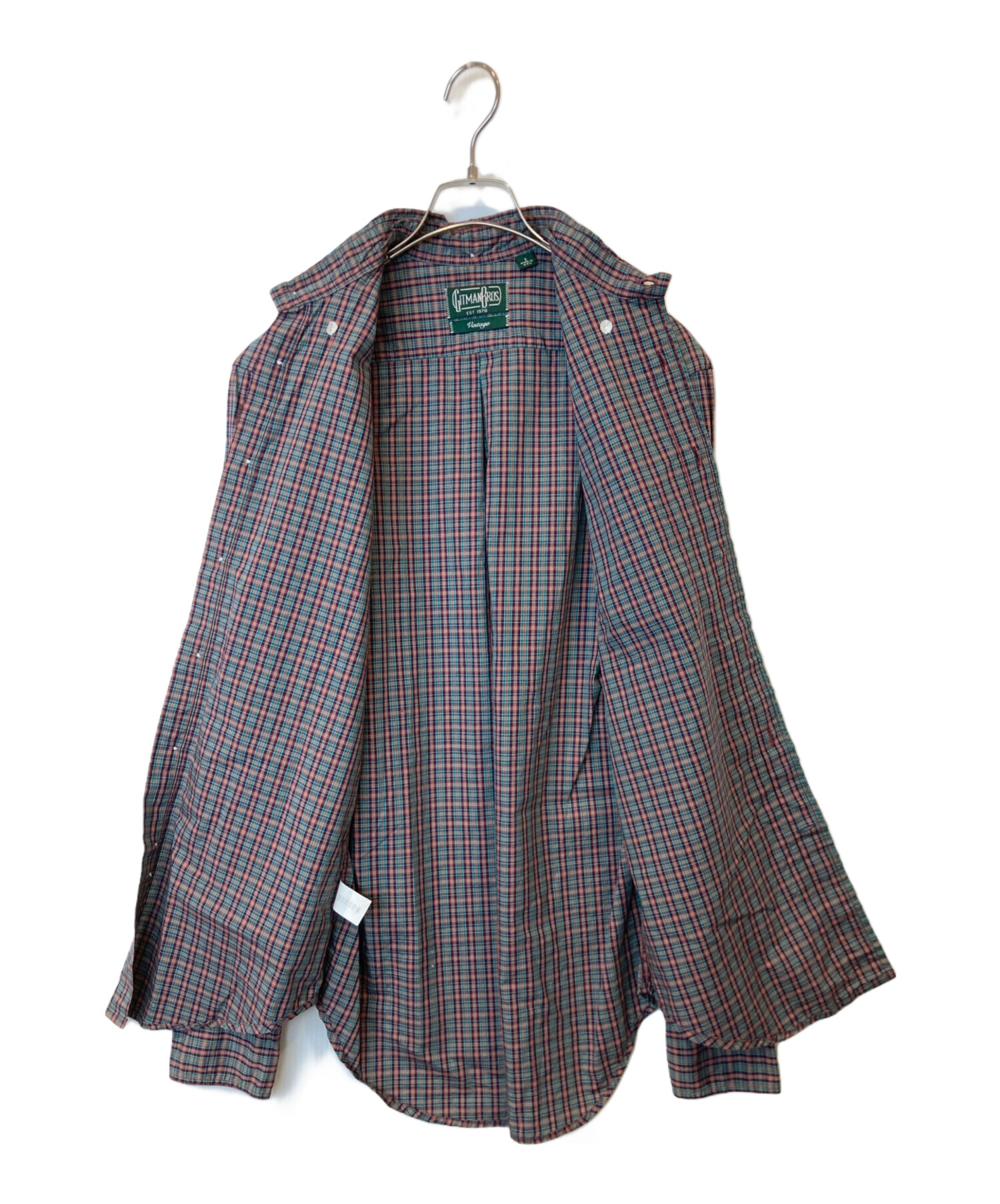 中古・古着通販】GITMAN BROS (ギットマンブラザーズ) チェックシャツ 