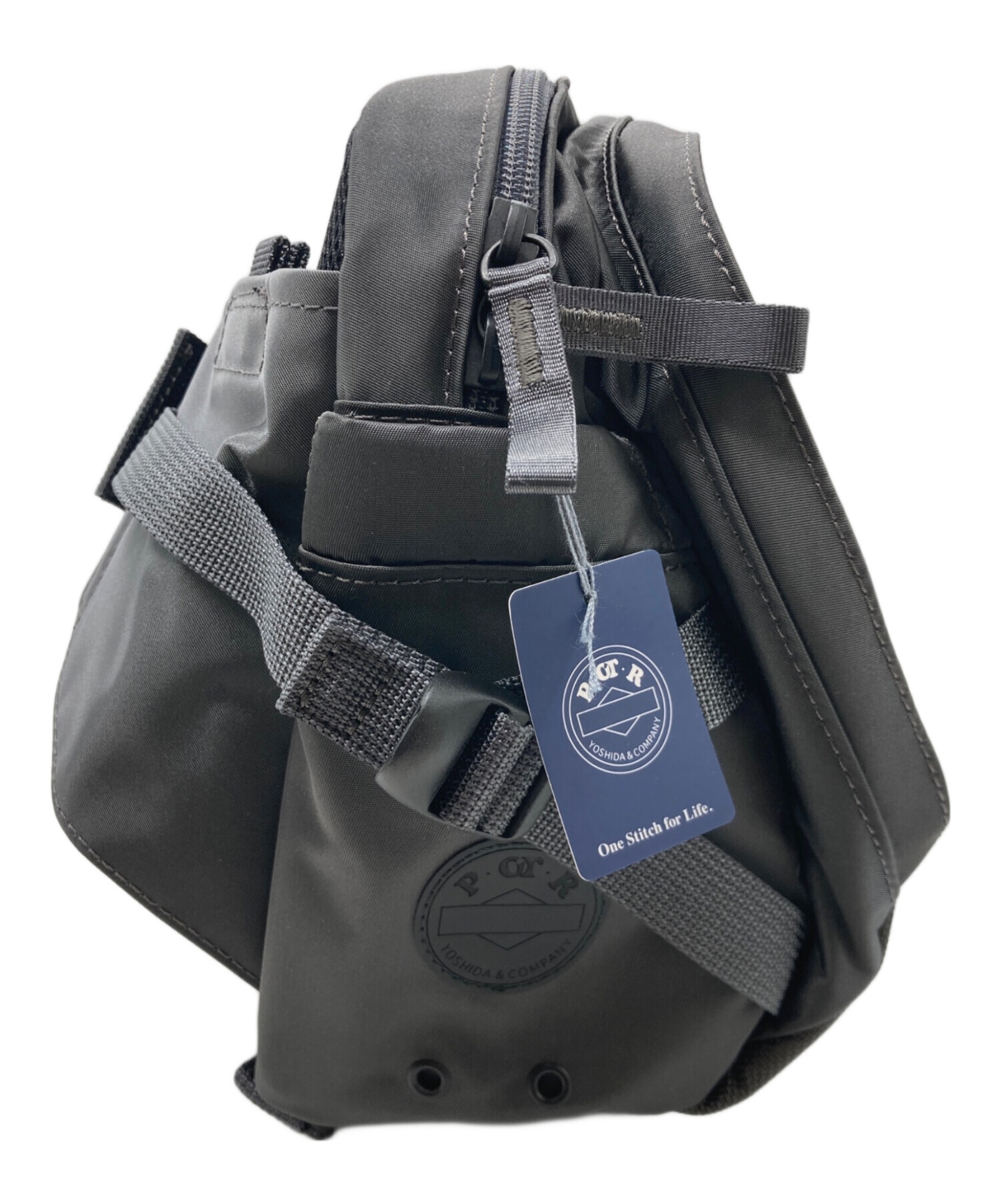 中古・古着通販】PORTER (ポーター) RIDE WAIST BAG 997-26858 グレー