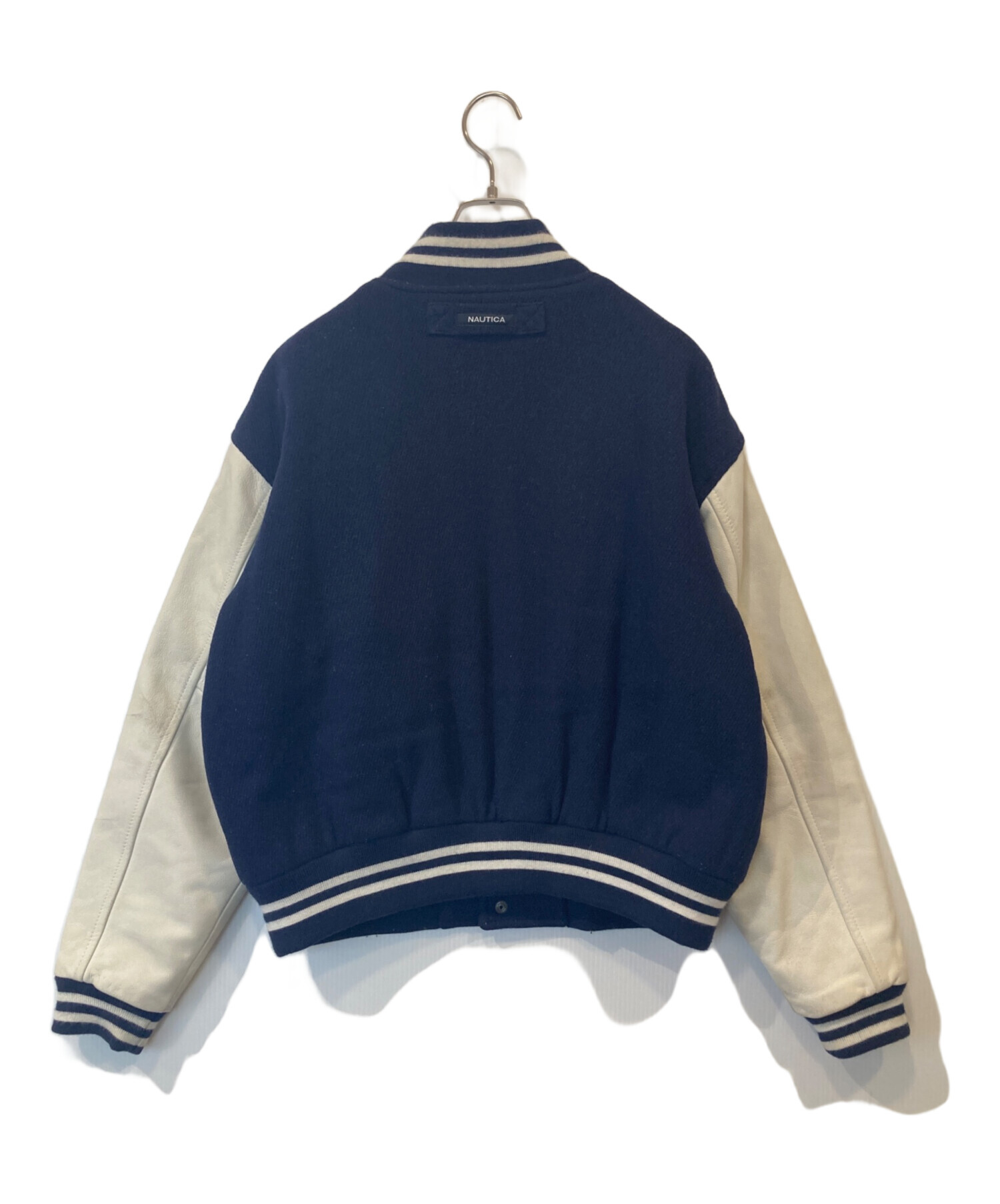 中古・古着通販】NAUTICA (ノーティカ) スタジャン NMJ10083 ネイビー