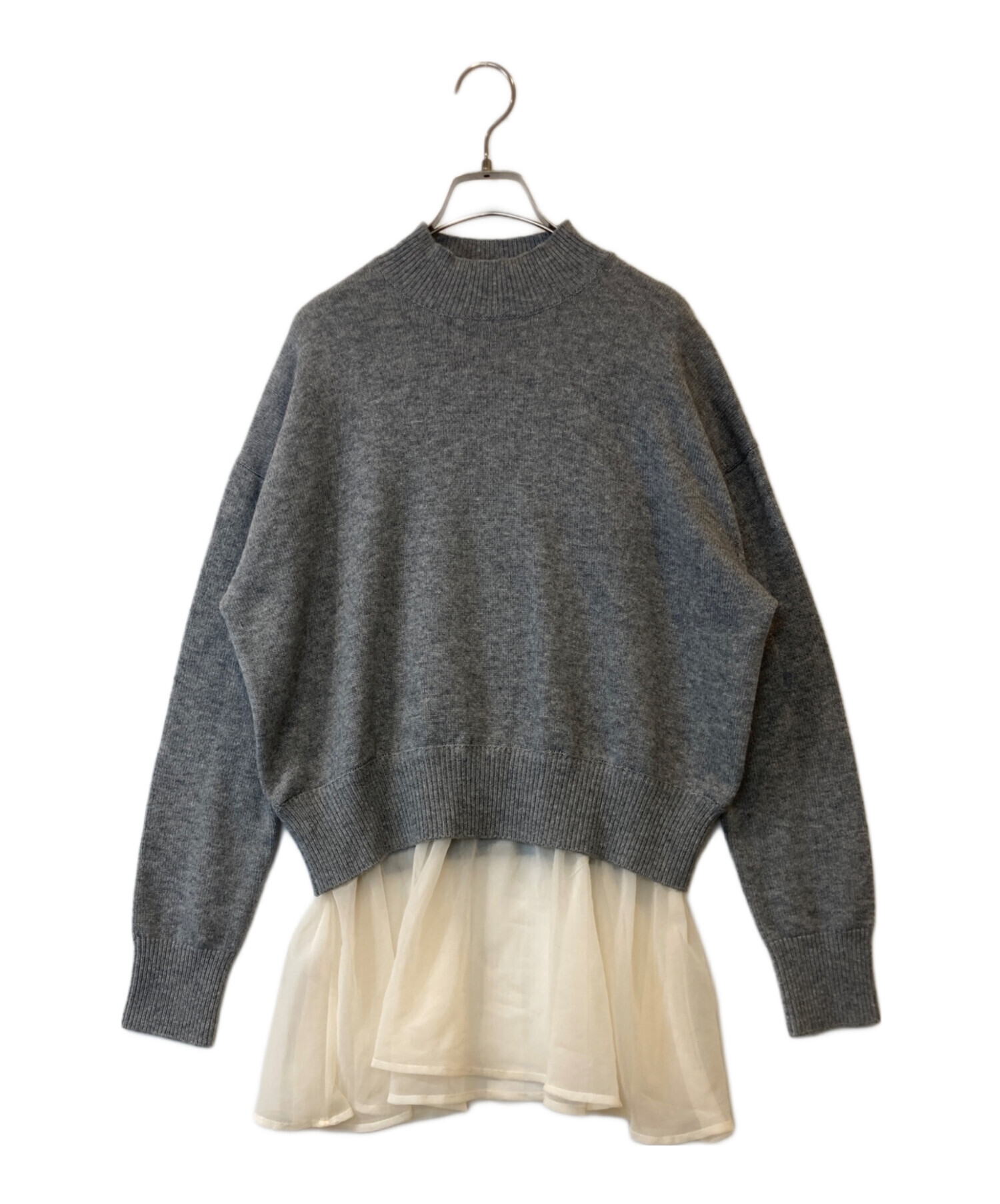 中古・古着通販】ADORE (アドーア) シアー×ウールカシミヤニット