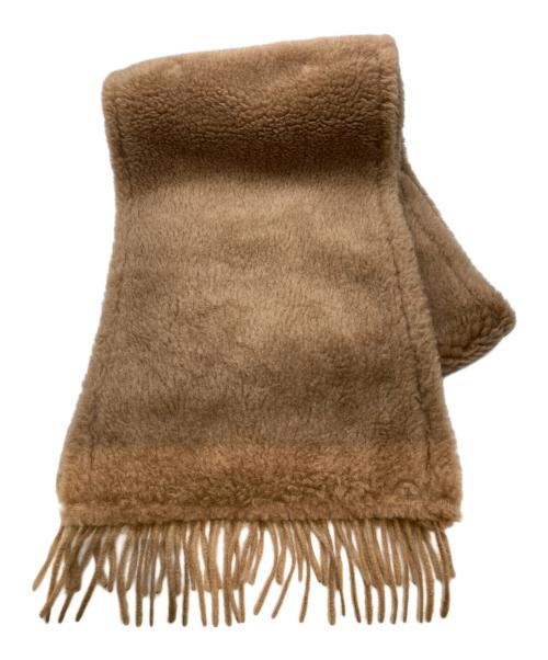 未使用 ファー ストール ブラウン Teddy 中古・古着通販】MaxMara (マックスマーラ) テディベアファーストール