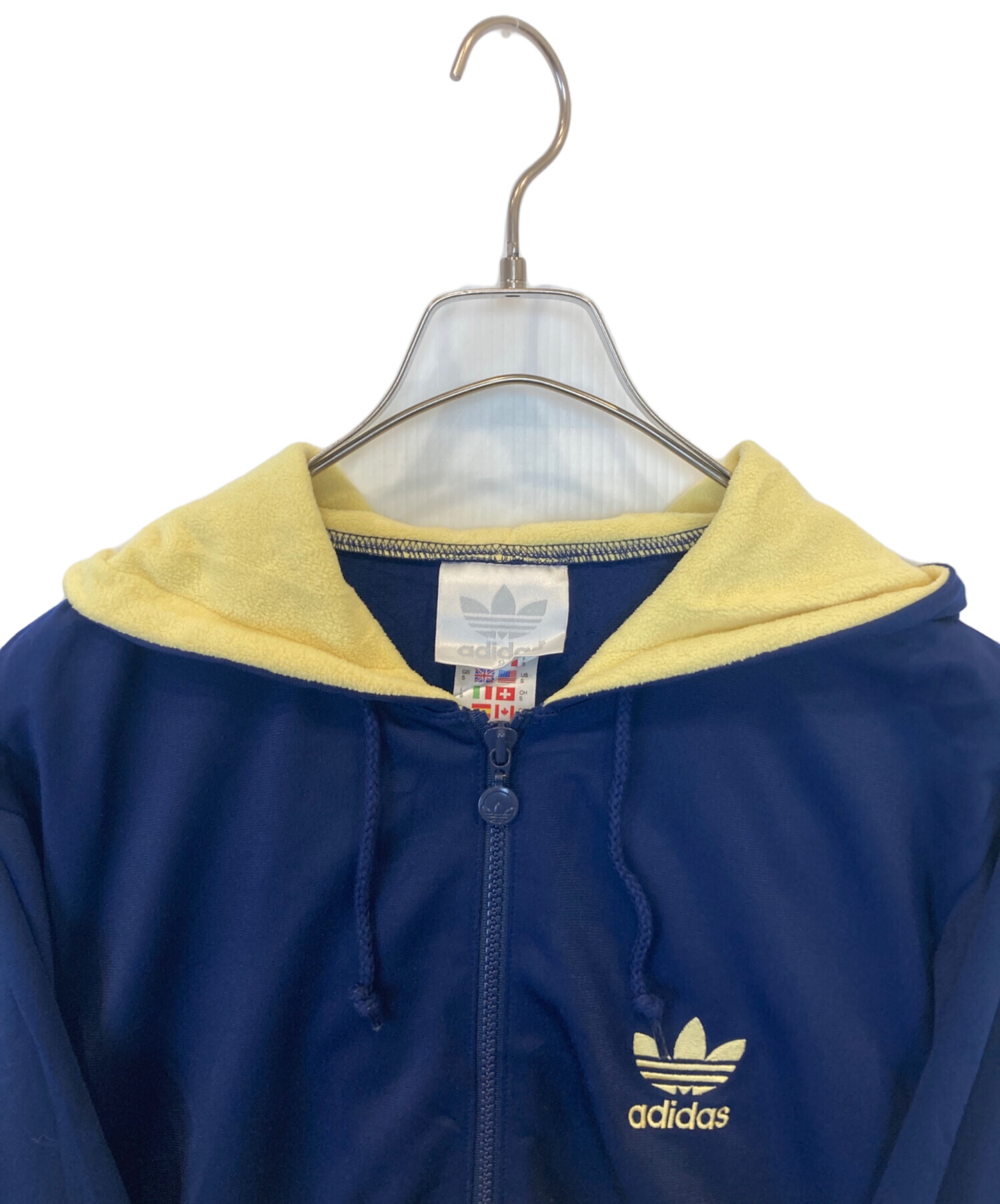 adidas ネイビー ジップジャージ　L'Appartement　未使用品 中古・古着通販】adidas (アディダス) ジップパーカー ネイビー
