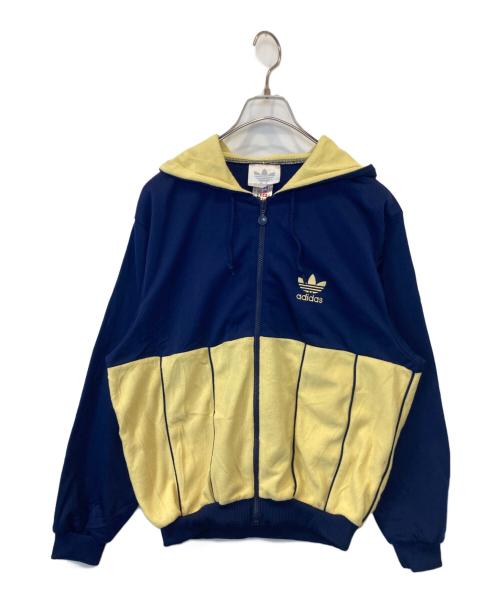 中古・古着通販】adidas (アディダス) ジップパーカー ネイビー