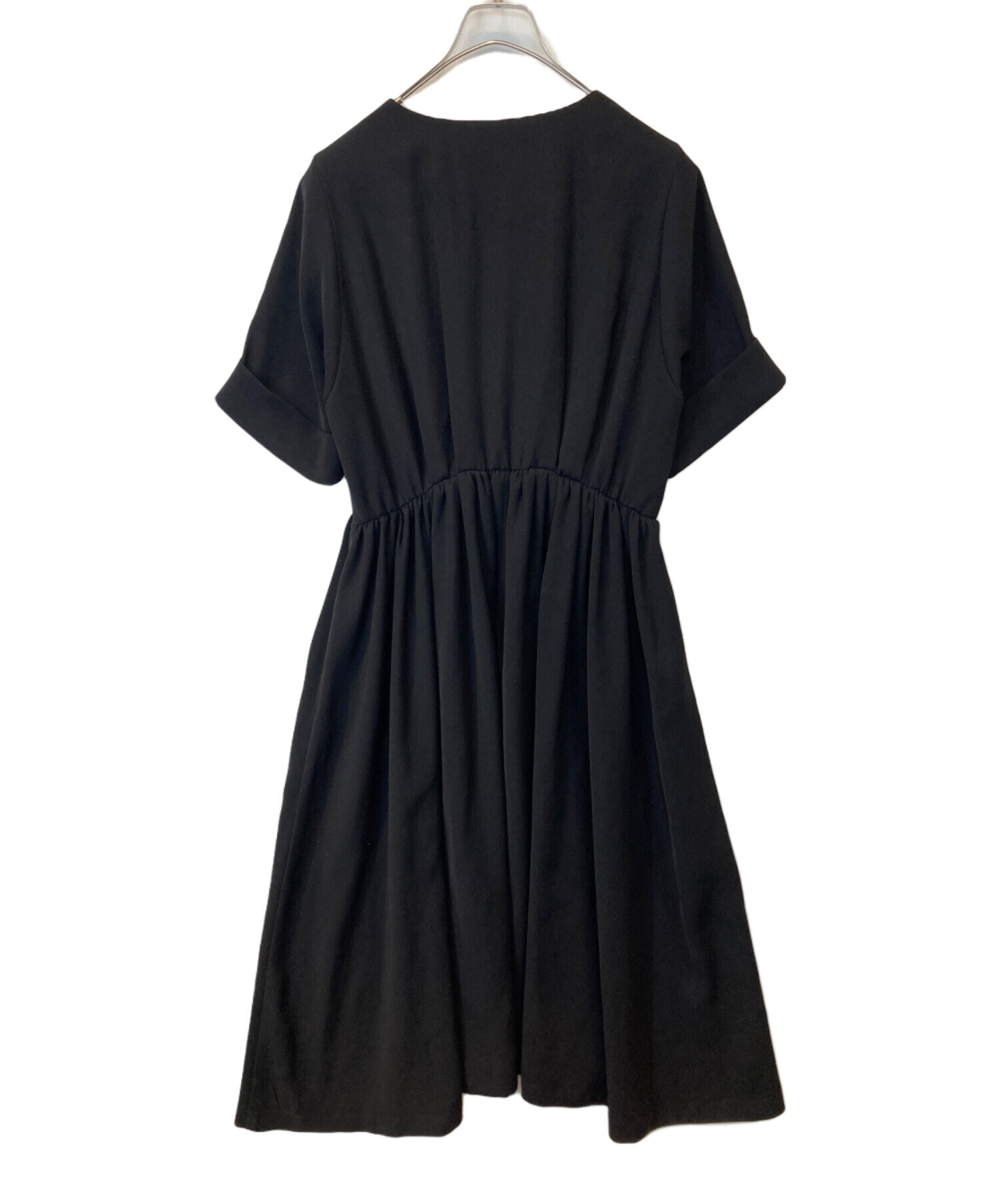 【foufou】Vneck gather one piece foufou】Vneck gather one piece