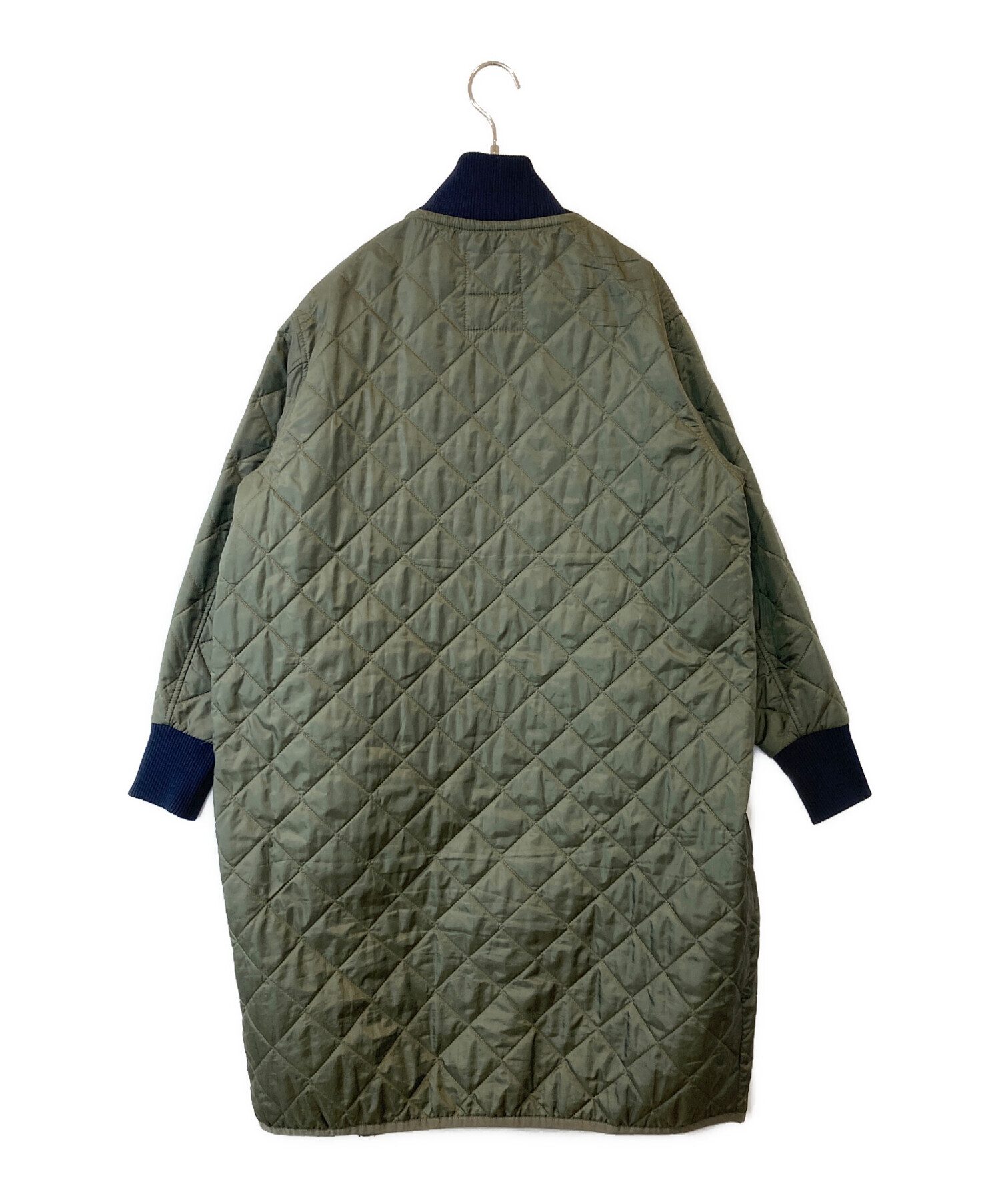 フレッドペリー×ラベンハムコラボ キルティング ファネルネックコート 中古・古着通販】FRED PERRY (フレッドペリー) LAVENHAM (ラベンハム