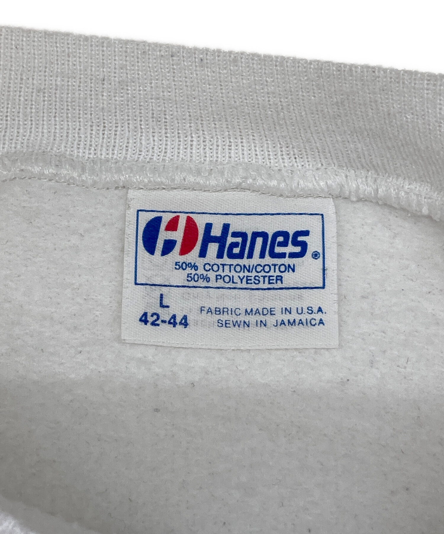 中古・古着通販】Hanes (ヘインズ) ヴィンテージスウェット ホワイト