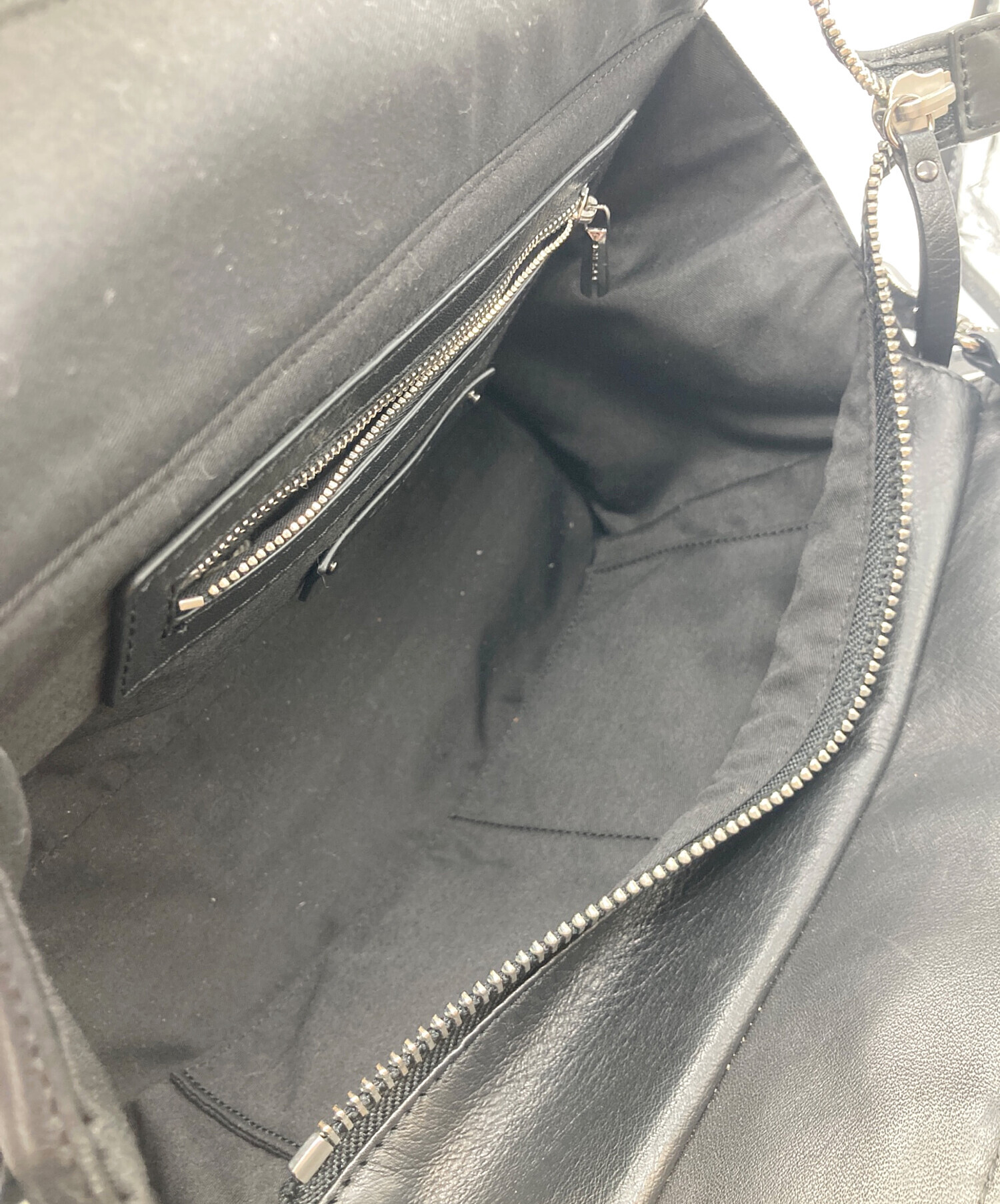 中古・古着通販】DIESEL (ディーゼル) スタッズ2WAYバッグ ブラック